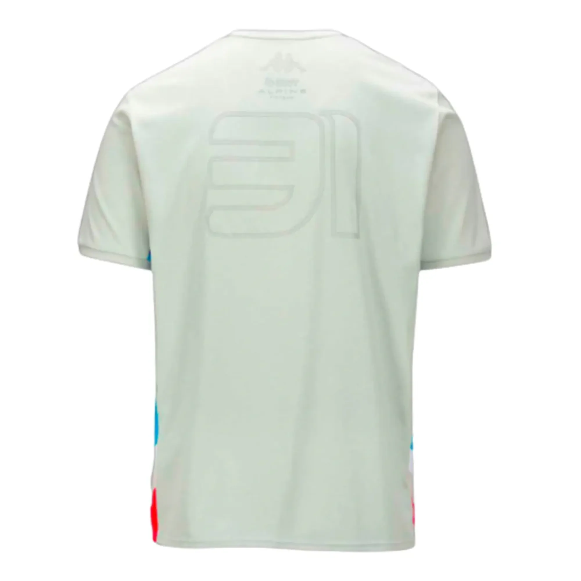 2023 Alpine Esteban Ocon T-Shirt (Light Grey)