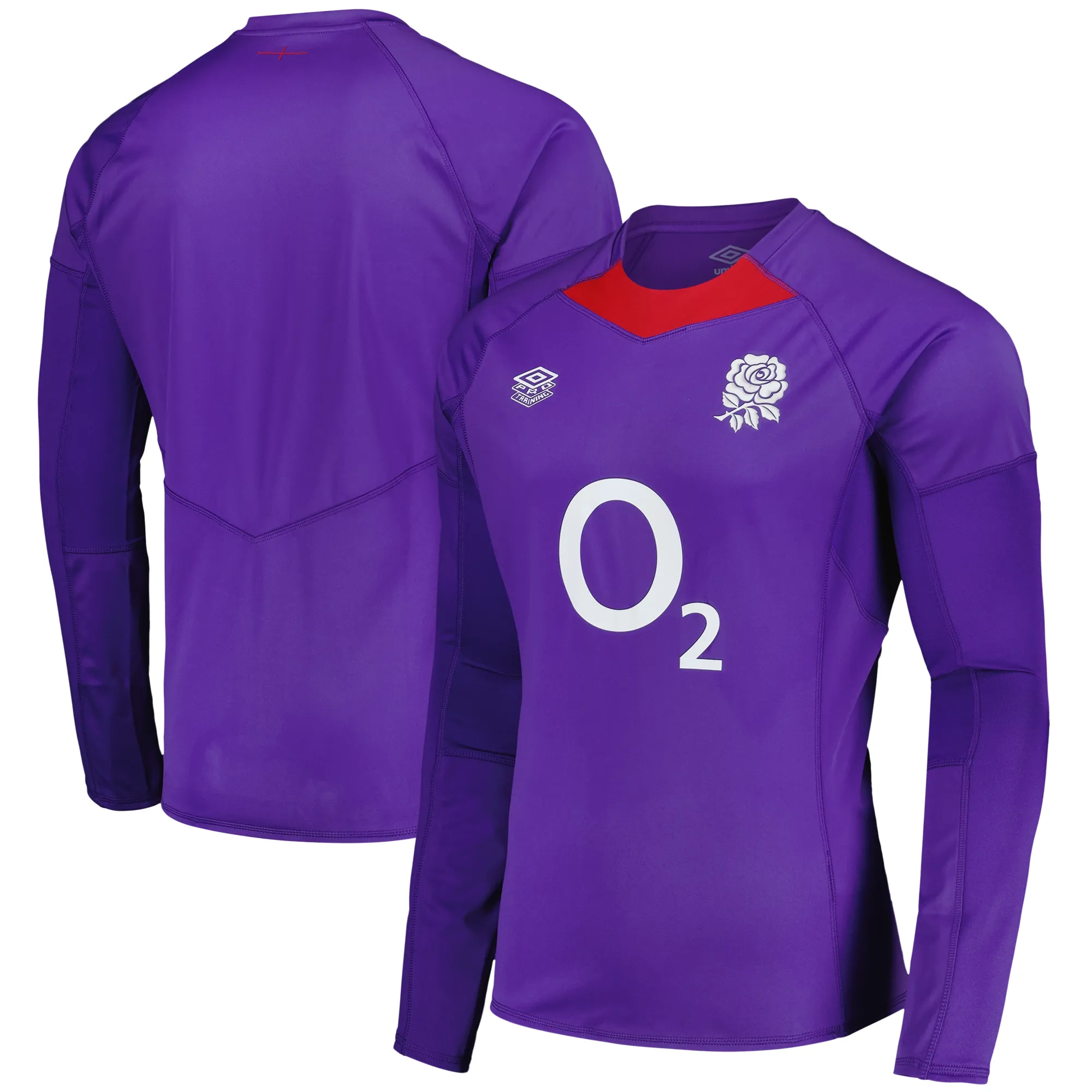 2024-2025 England Rugby Contact Drill Top (Violet)
