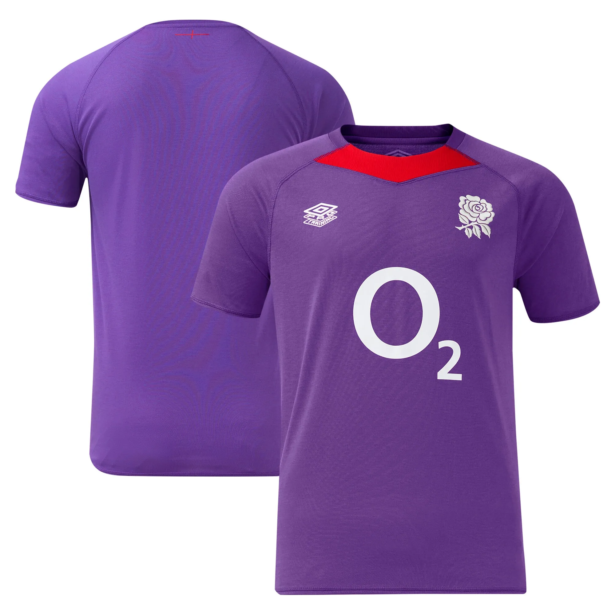 2024-2025 England Rugby Relaxed Training Jersey O2 (Violet)