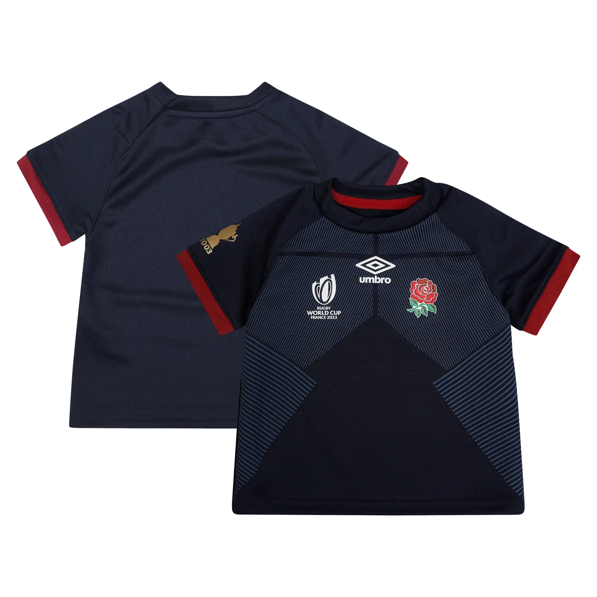 England RWC 2023 Alternate Replica Rugby Baby Shirt