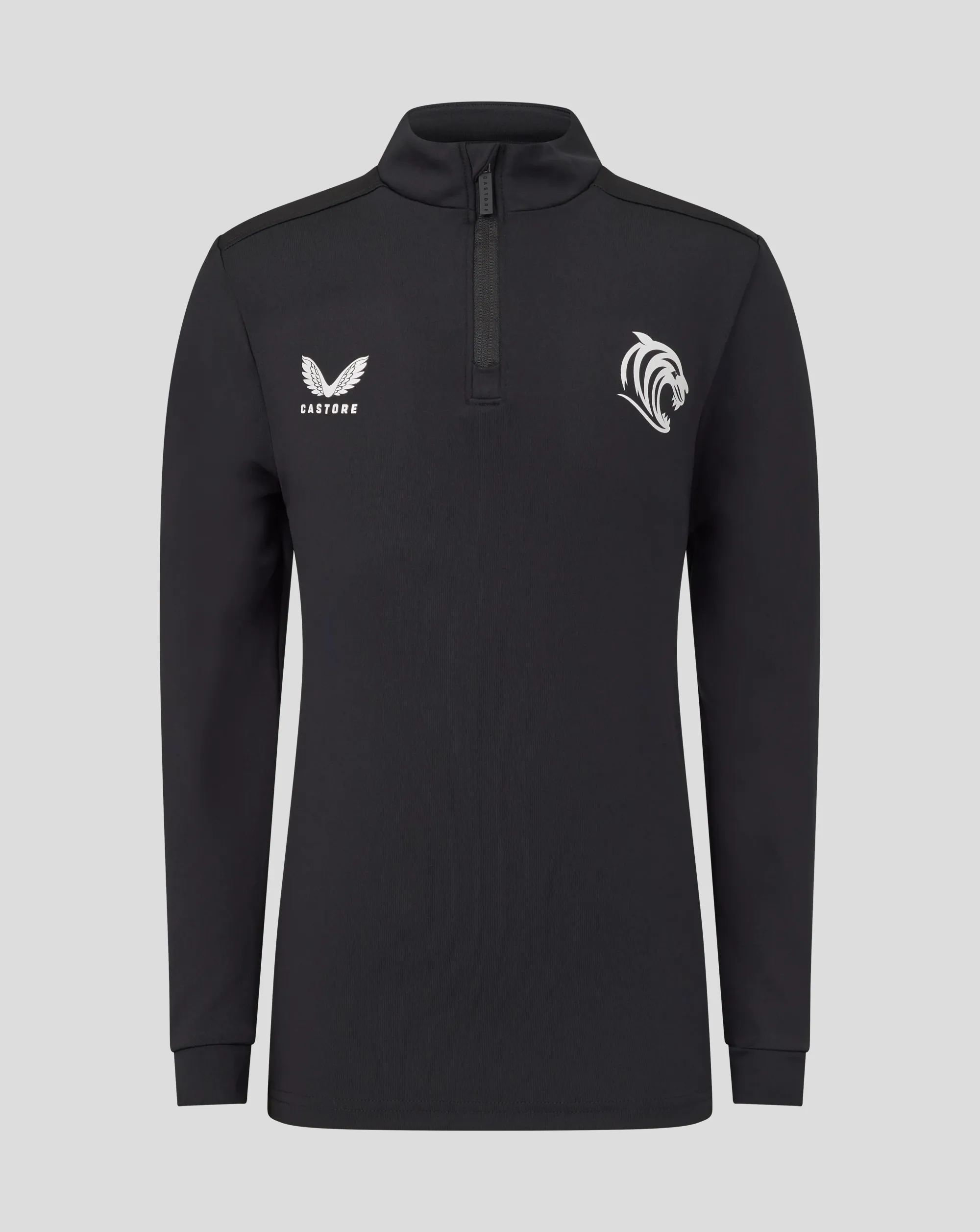 Castore Leicester Tigers Junior 25/26 Training Midlayer - Caviar