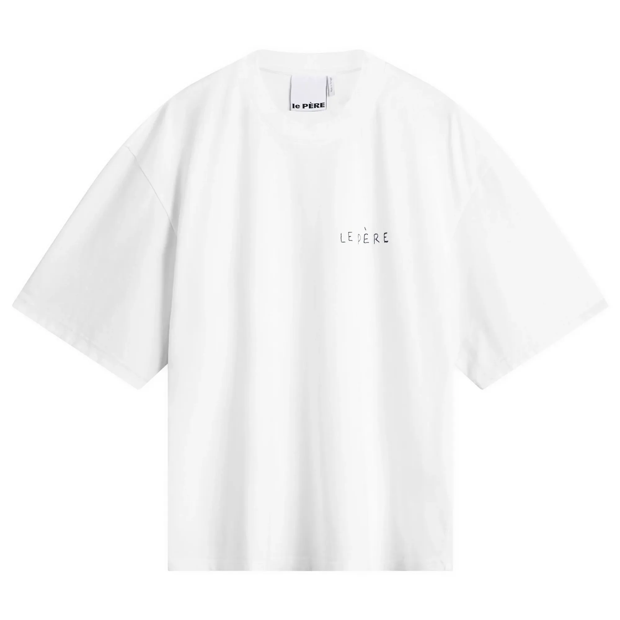 Le Père Men's Double Sleeve T-Shirt White
