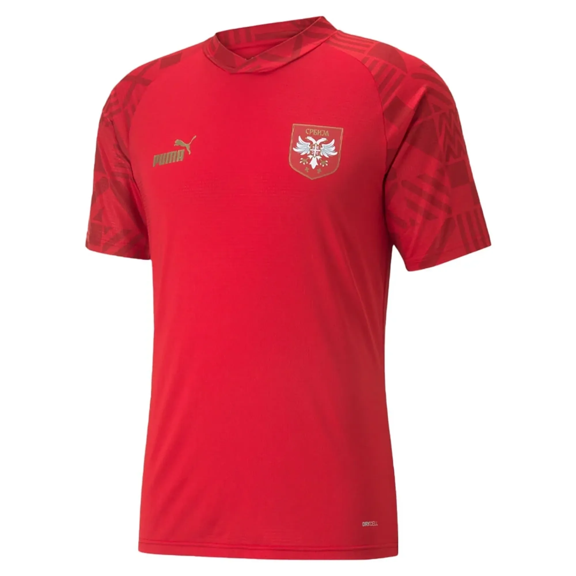 2022-2023 Serbia Pre-Match Jersey (Red) (KOSTIC 17)