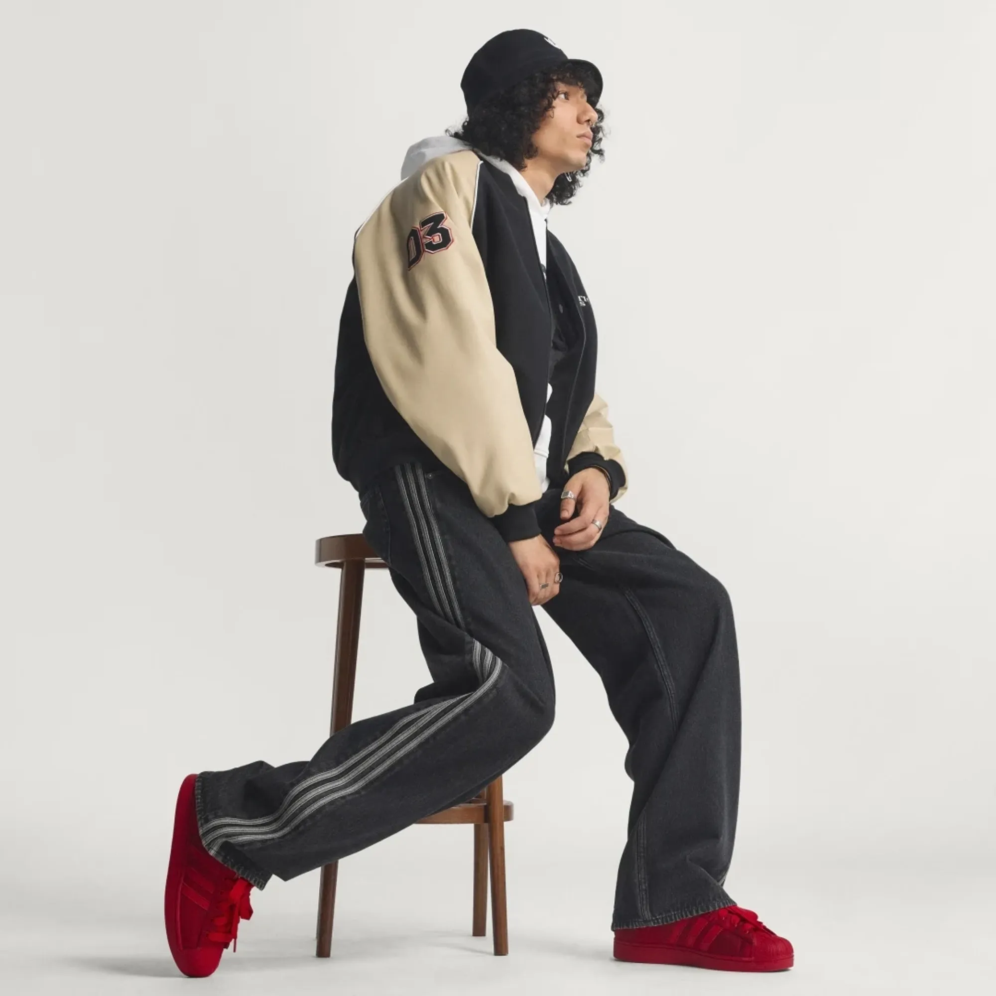 adidas FIREBIRD ADICOLOR DENIM PANTS