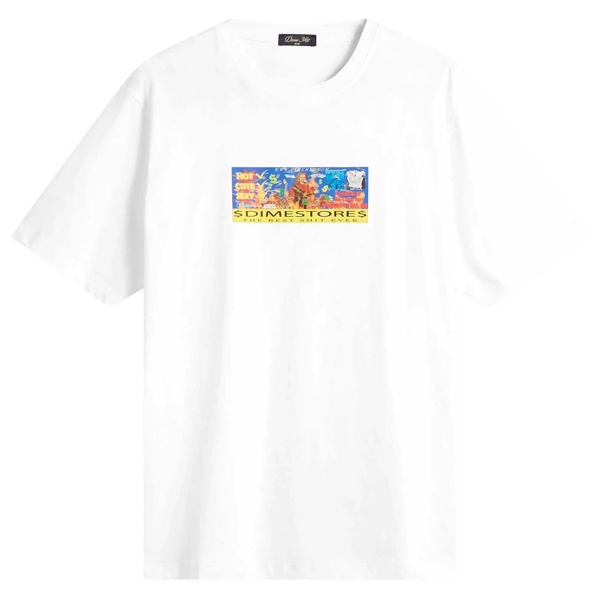 Dime Men's Internet Café T-Shirt White