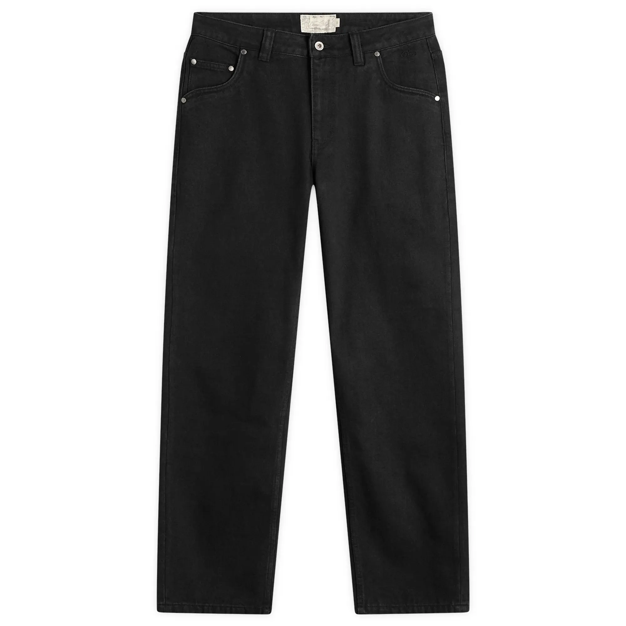 Dime Men's Relaxed Denim Pants Black