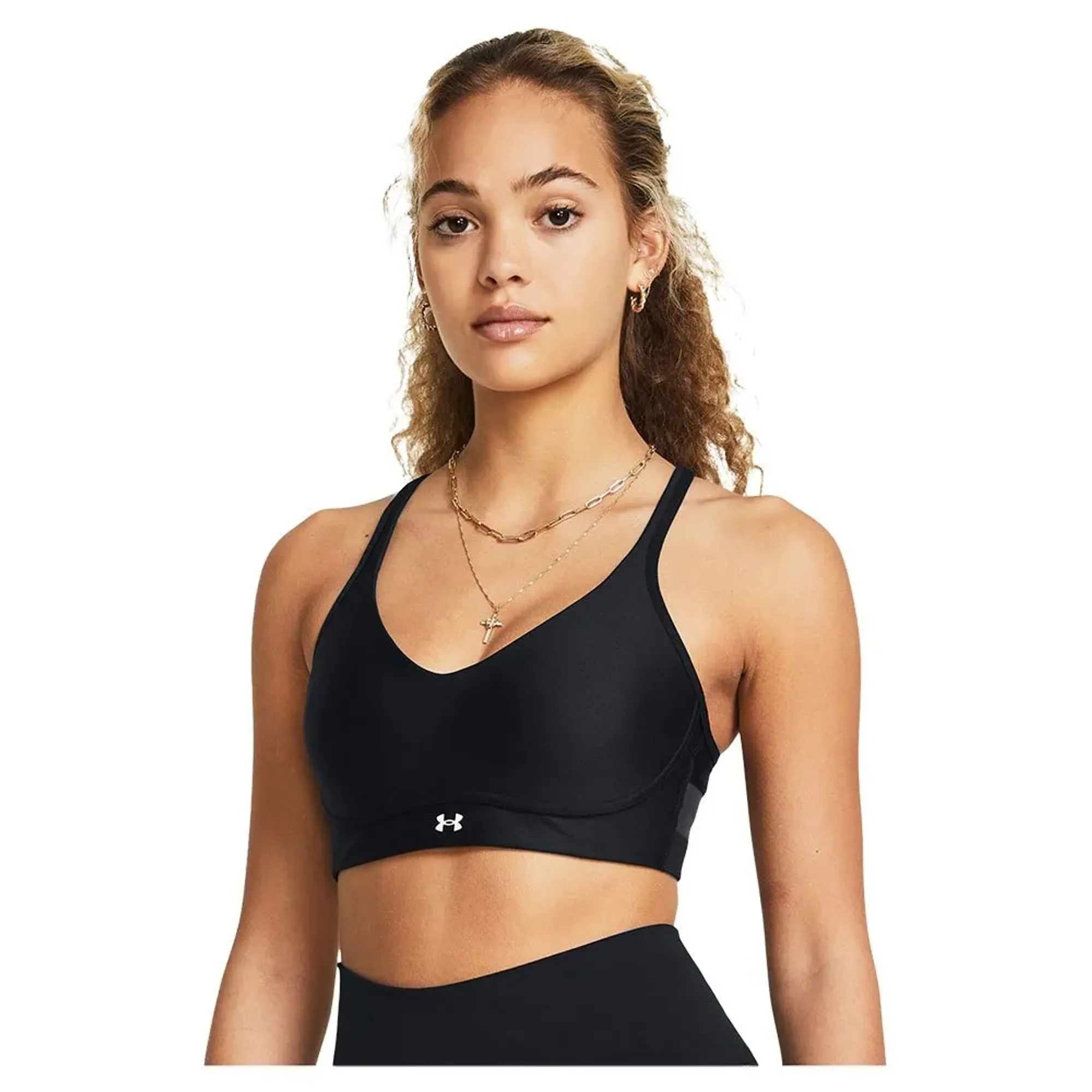 Under Armour Infinity 2.0 Low Women's Sports Bra Black / White S A-C