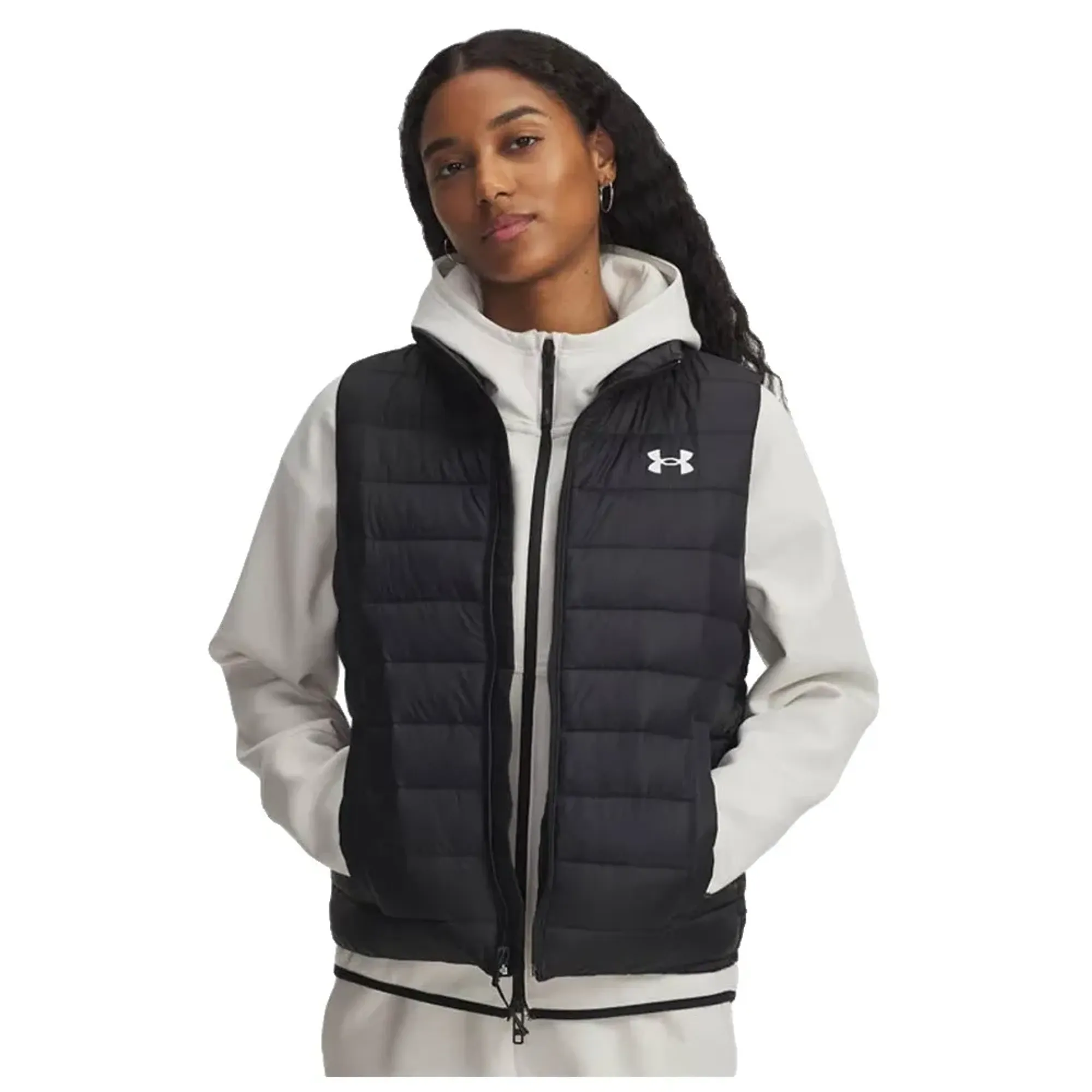 Under Armour Sportswear Insulate Women's Vest Black / White L