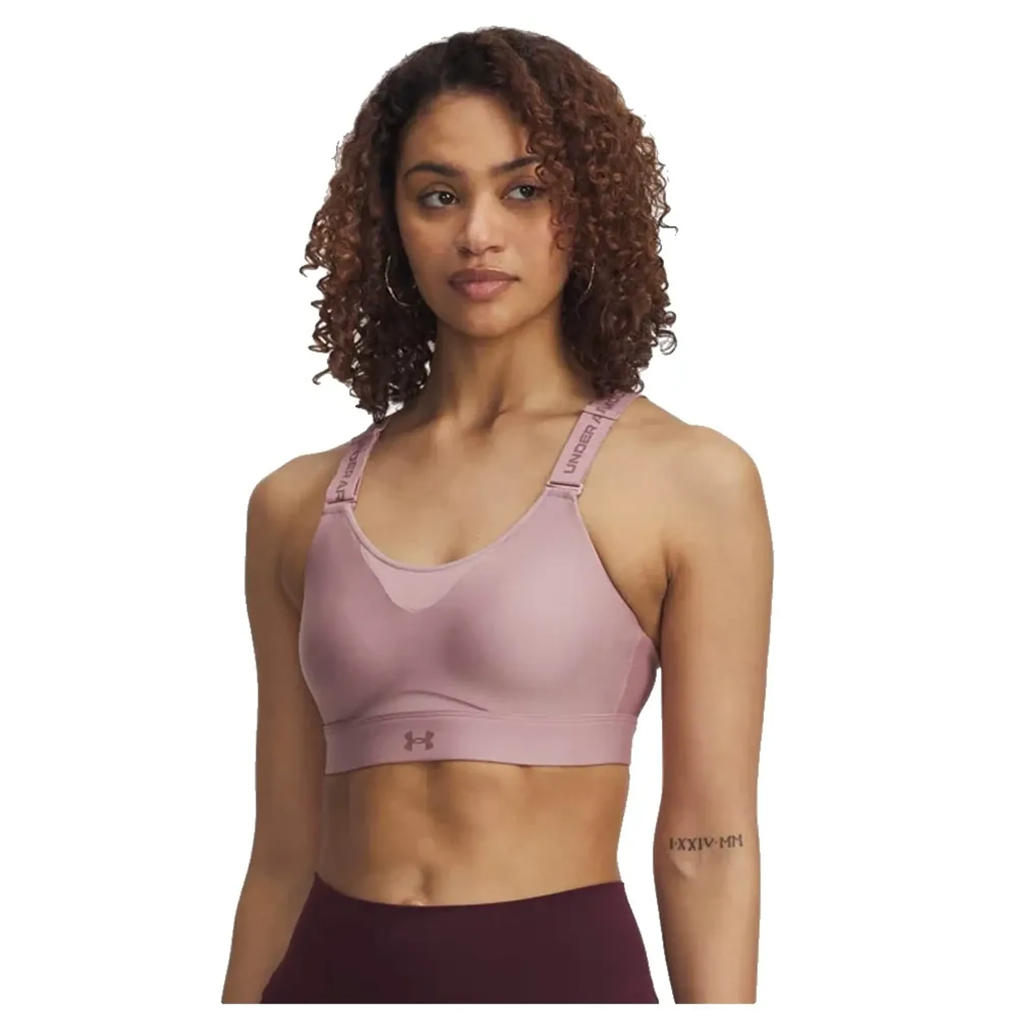Under Armour  Infinity 2.0 High Women's Sports Bra Tourmaline Pink / Maroon Mist XS A-C