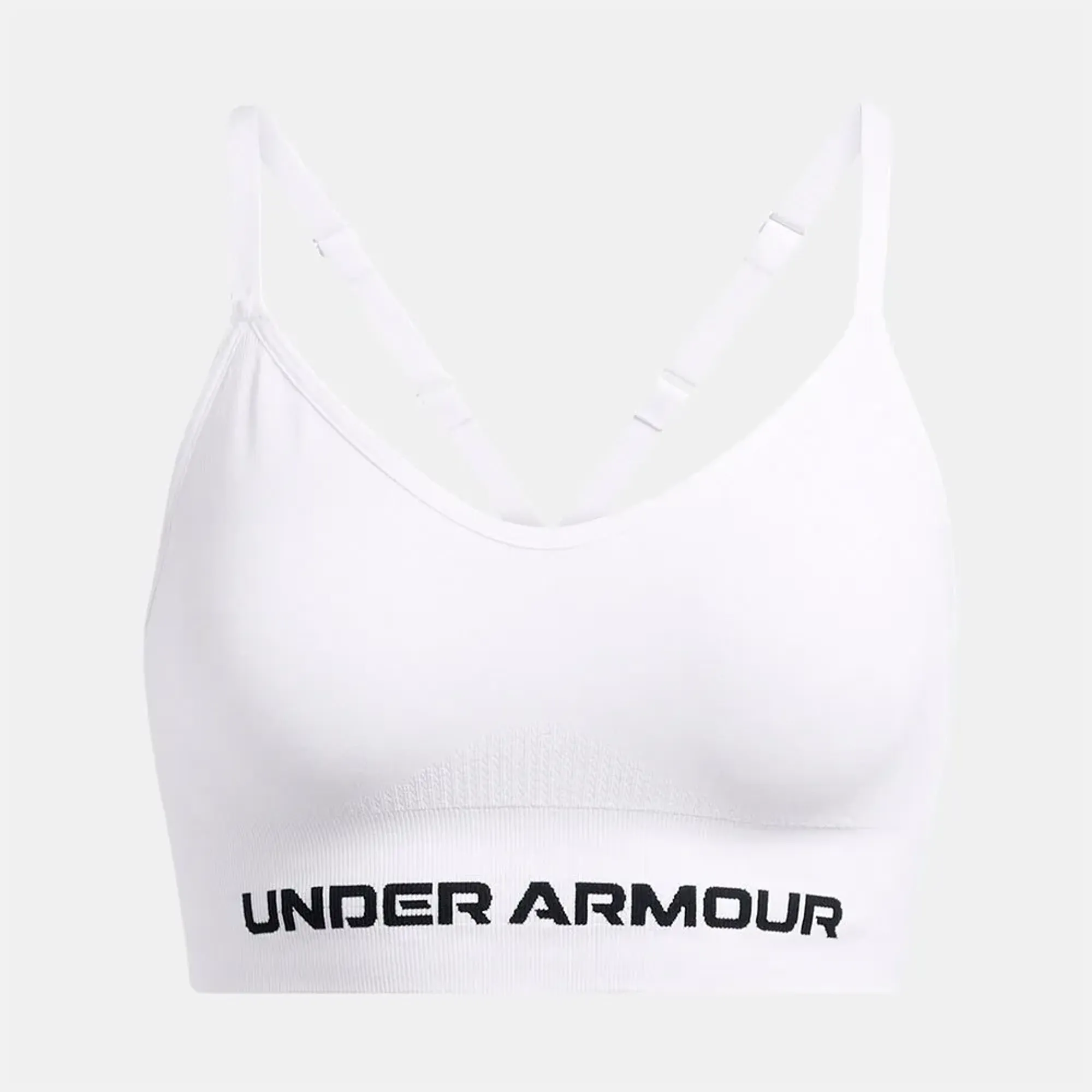 Under Armour Vanish Seamless Women's Low Sports Bra White / Black L