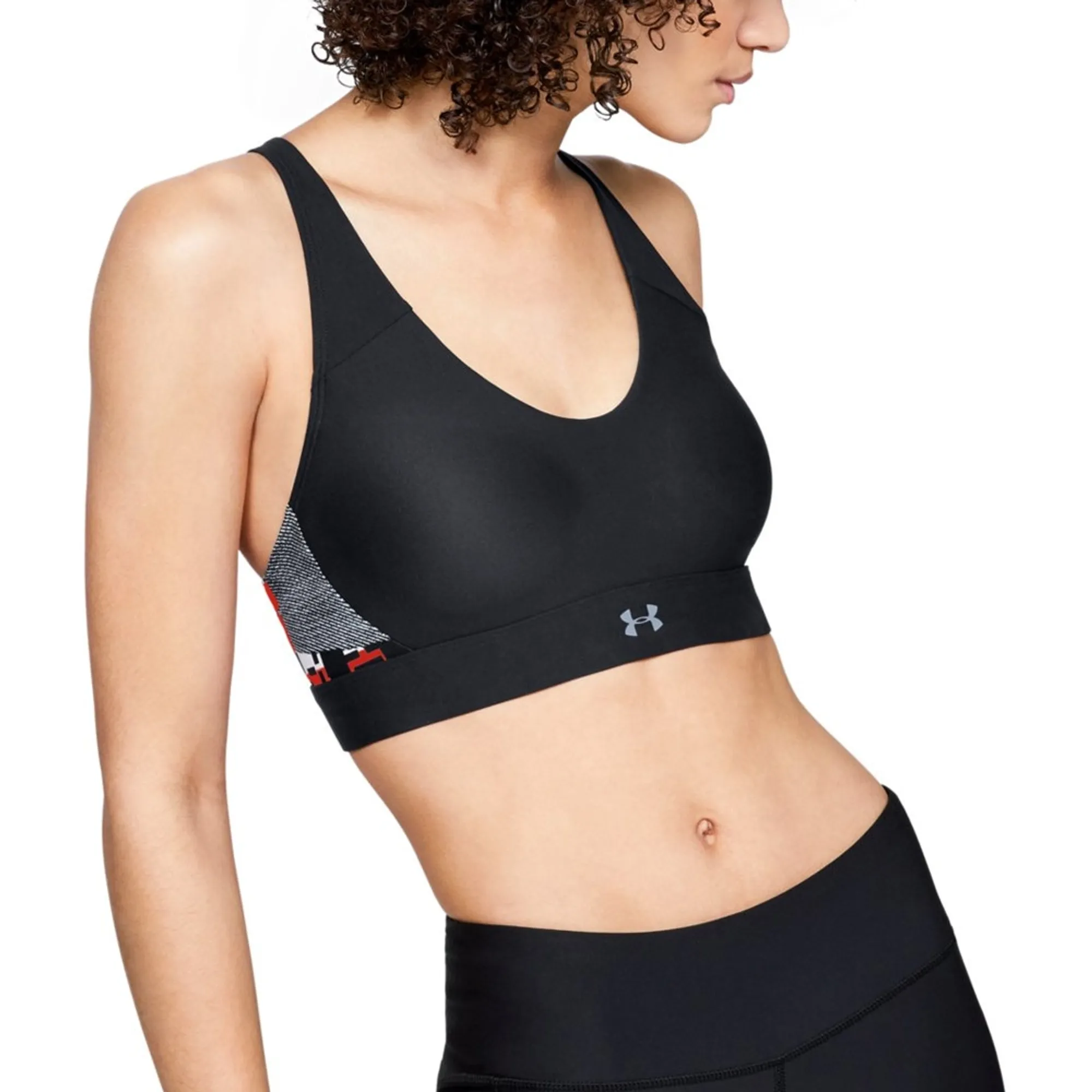 Under Armour Vanish Panel Medium Impact Print Bra