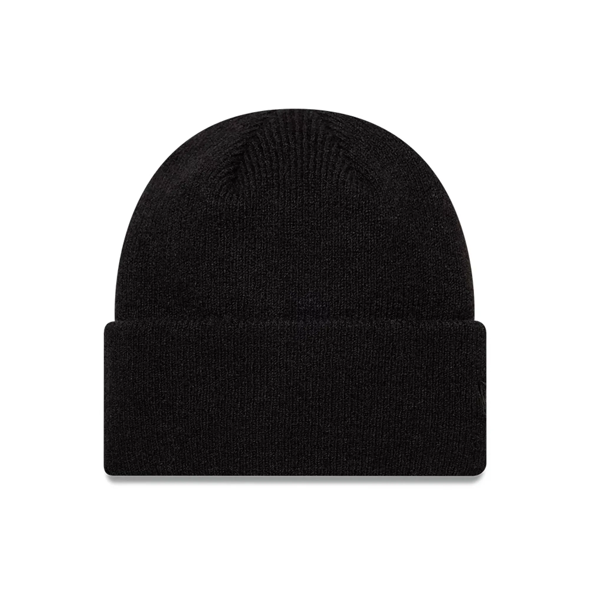 New Era Borg Black Cuff knit Beanie Hat adult unisex