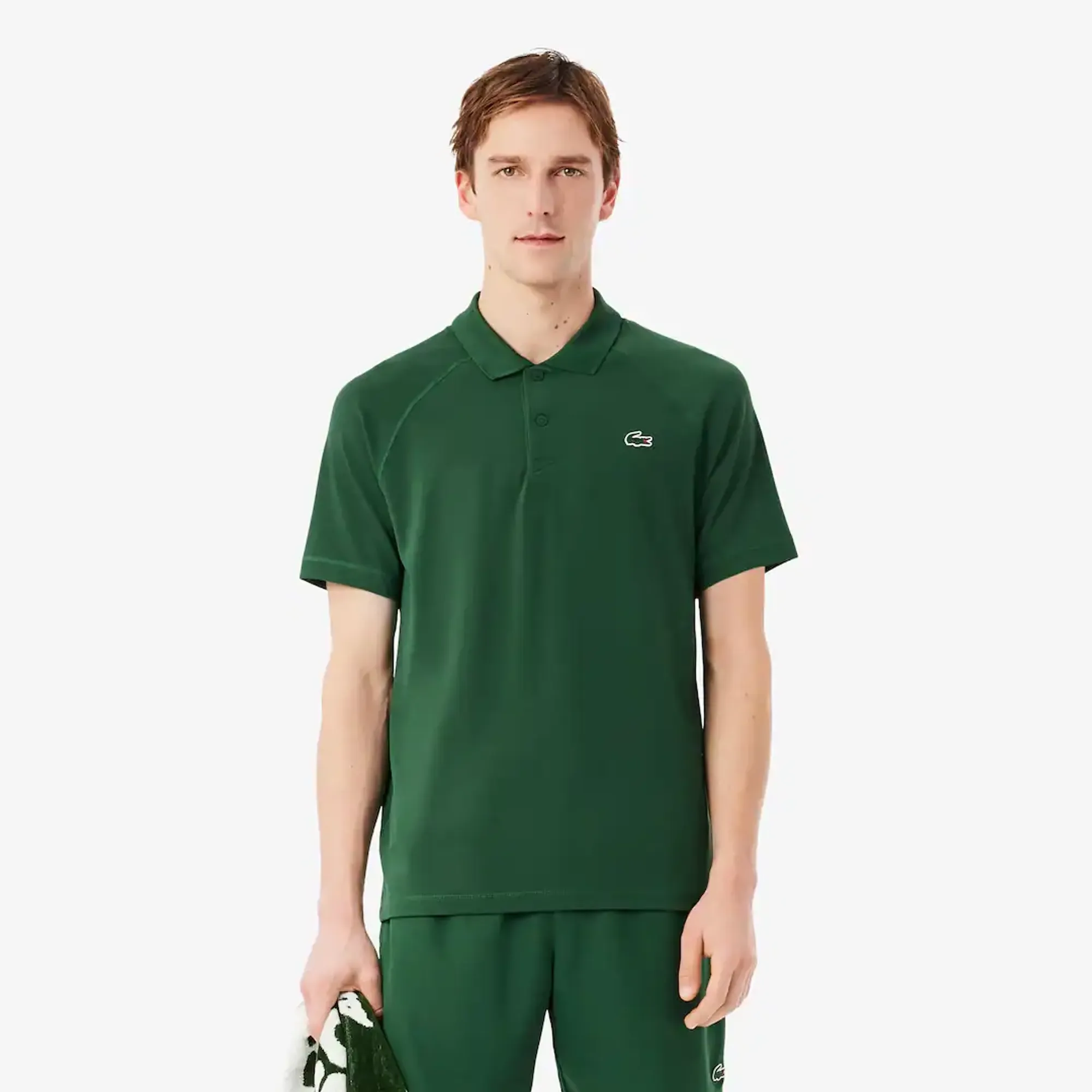 Lacoste Regular Fit Ultra Dry Sport Polo Shirt - Pine Green