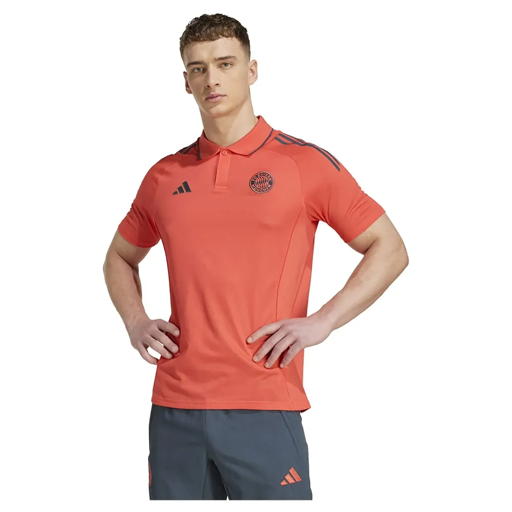 Adidas Fc Bayern Tiro 25 Competition Short Sleeve Polo