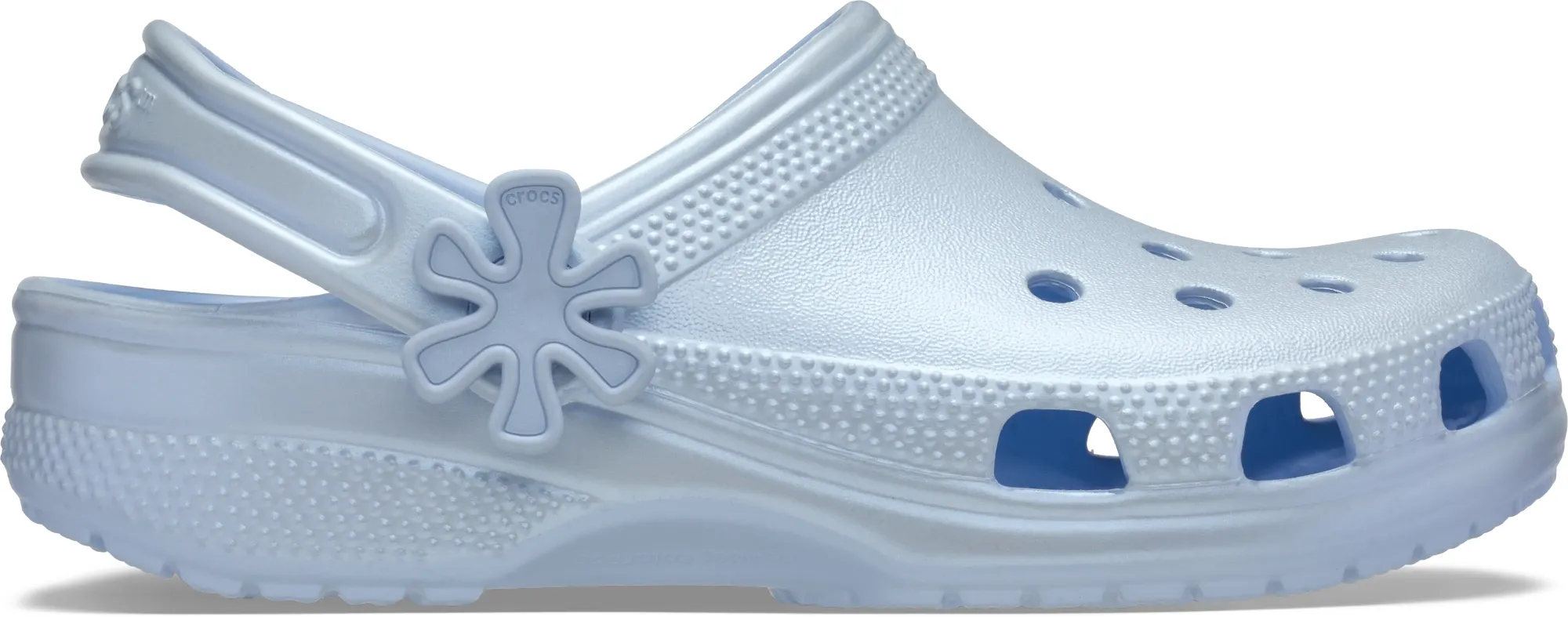 Crocs | Kids | Classic Pearl Shine | Clogs | Blue Frost | C11