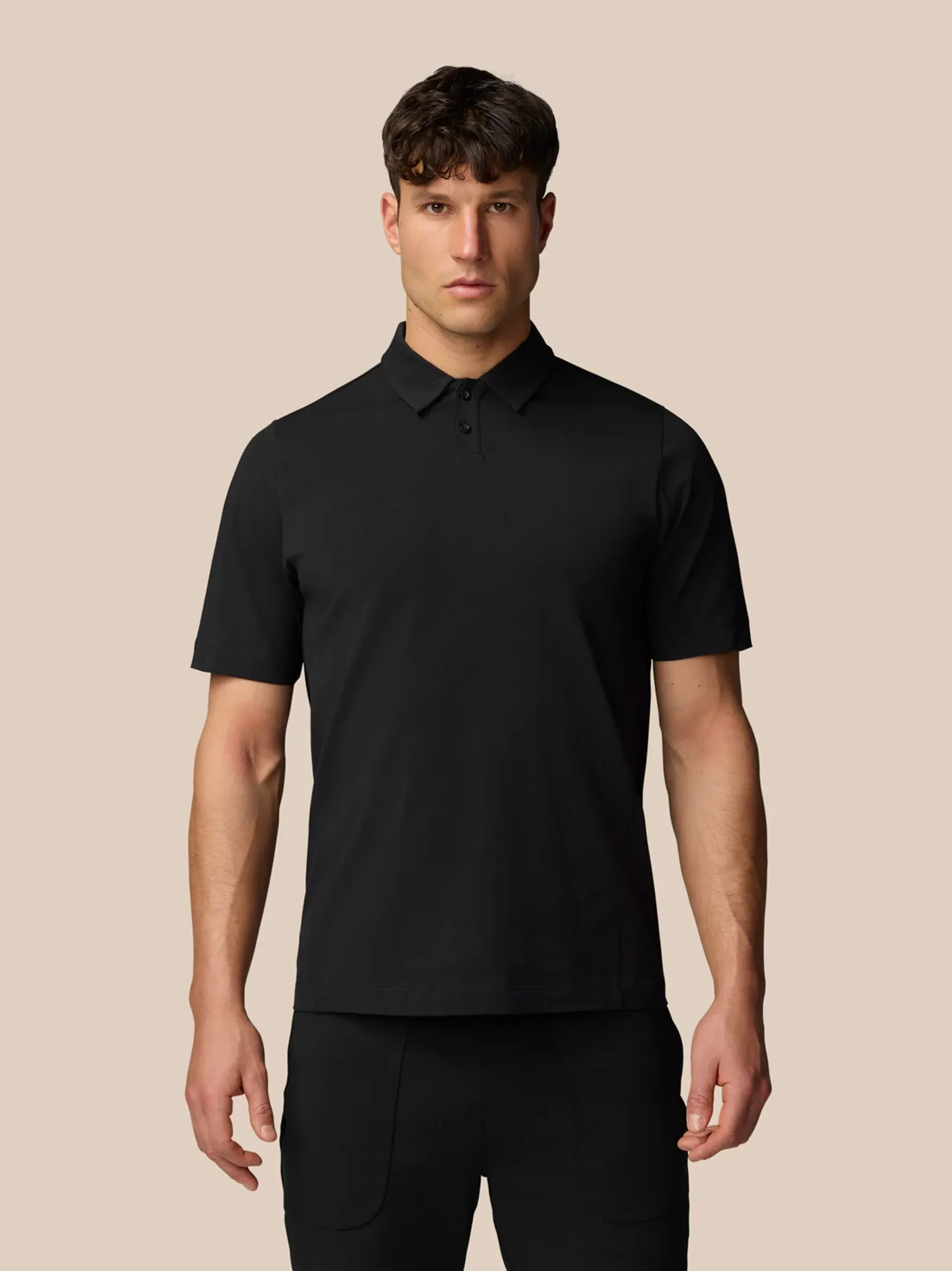 Castore Travel Polo - Black