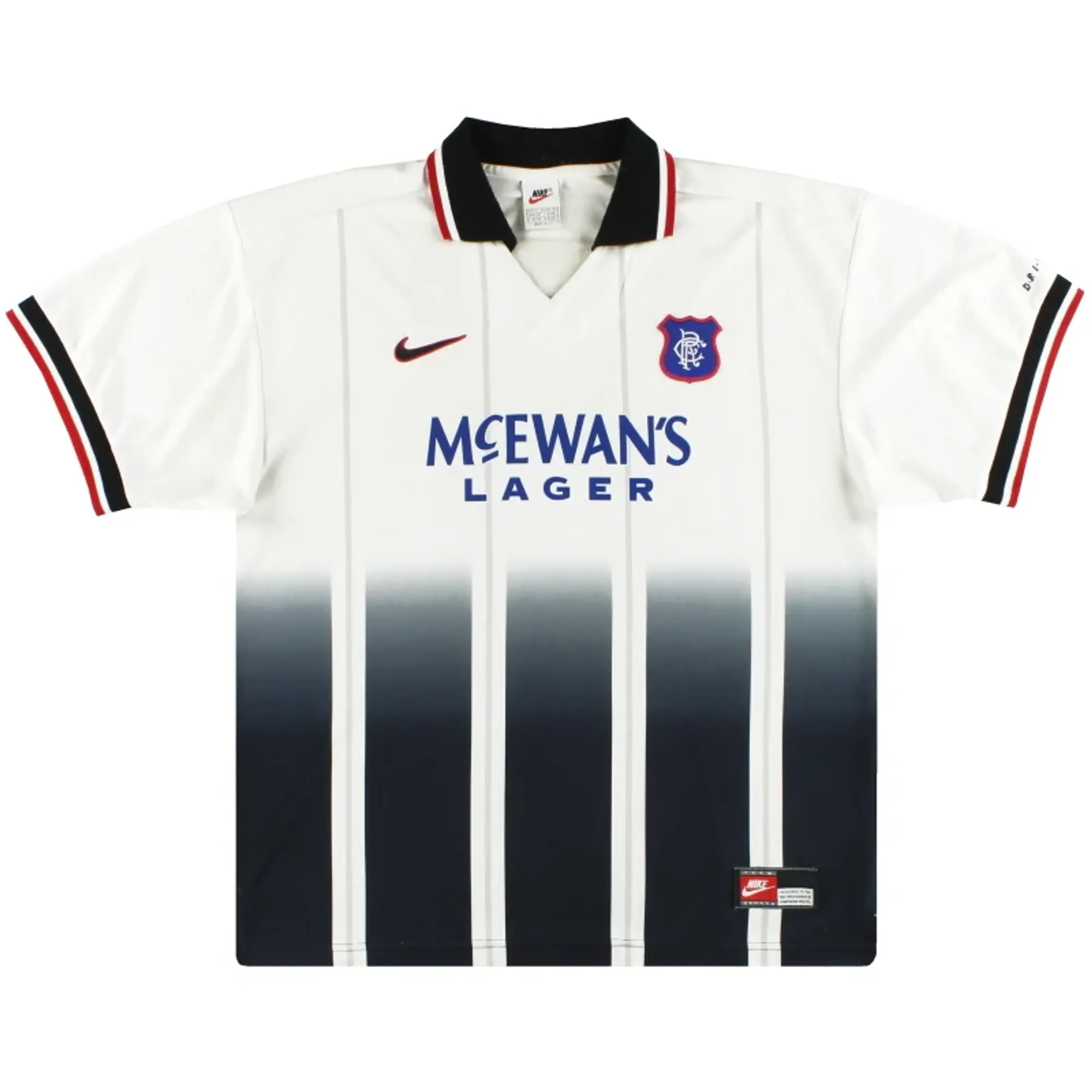 1997-99 Rangers Nike Away Shirt XXL - Rangers / Excellent 