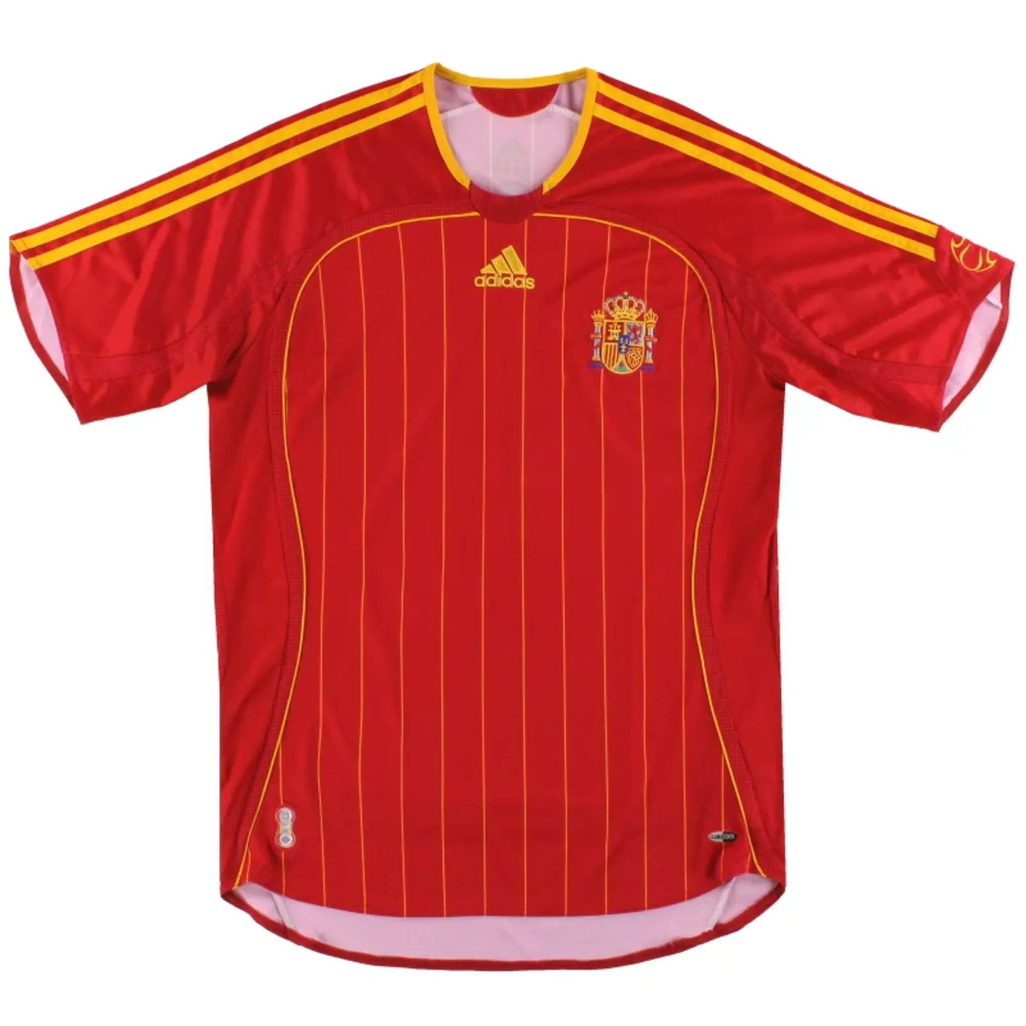 2006-08 Spain adidas Home Shirt L - Spain / Excellent 