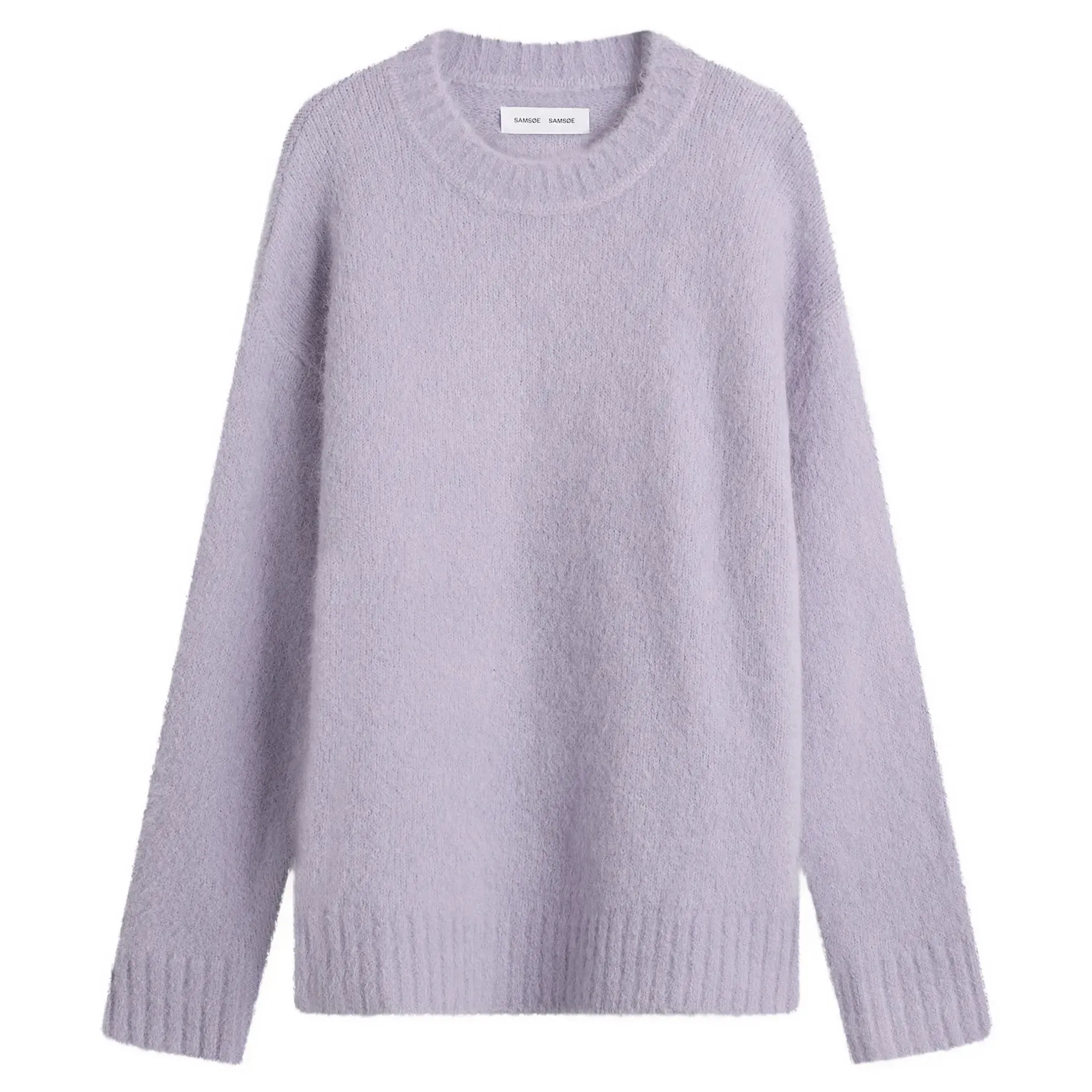 Samsøe Samsøe Women's Sajeanne Hairy Knit Sweater Wisteria