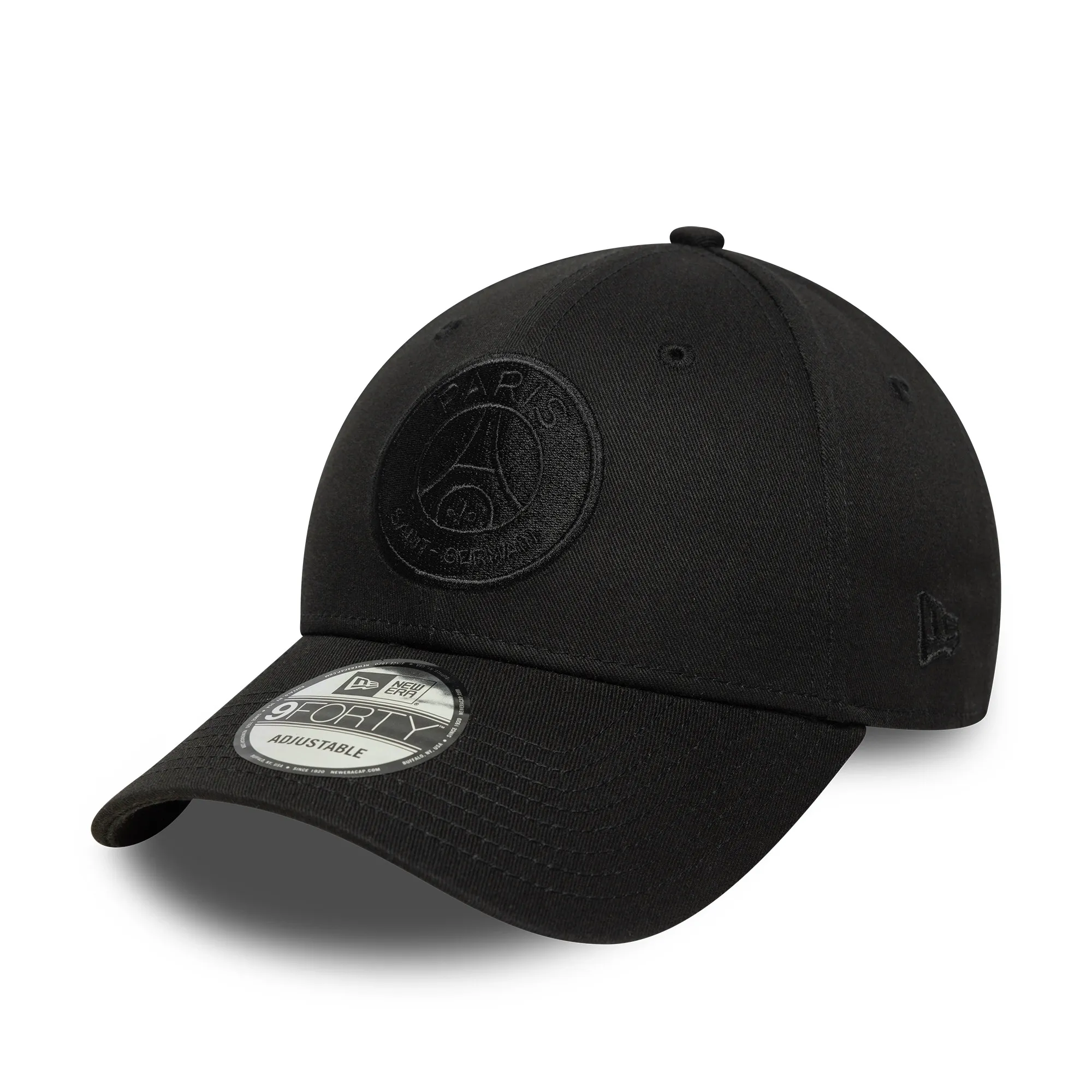 New Era Cap Paris Saint-Germain New Era Tonal 9FORTY Cap Black