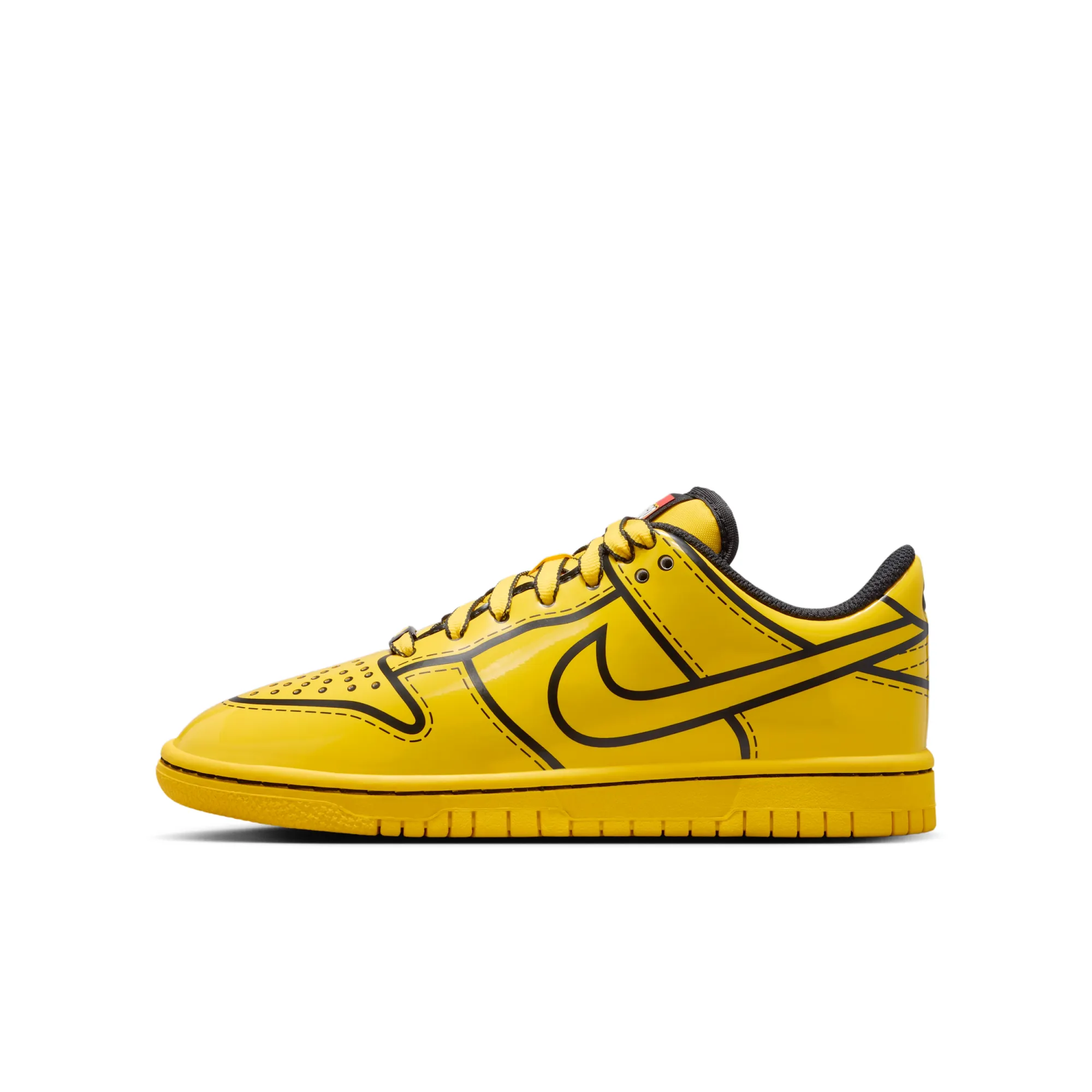 Nike Dunk Low x LEGO® Collection Older Kids' Shoes - Yellow