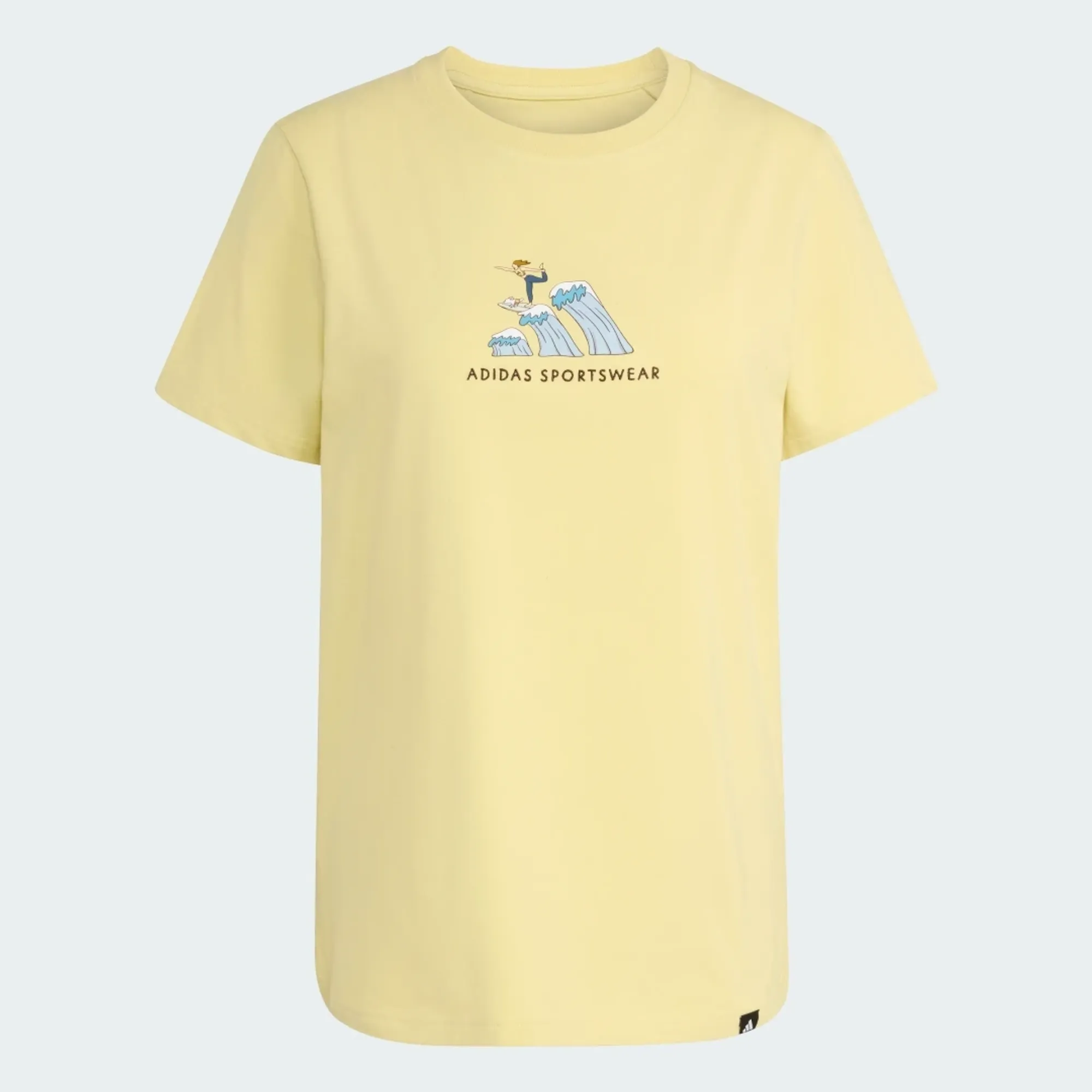 adidas Codes Doodle Surf Graphic T-Shirt