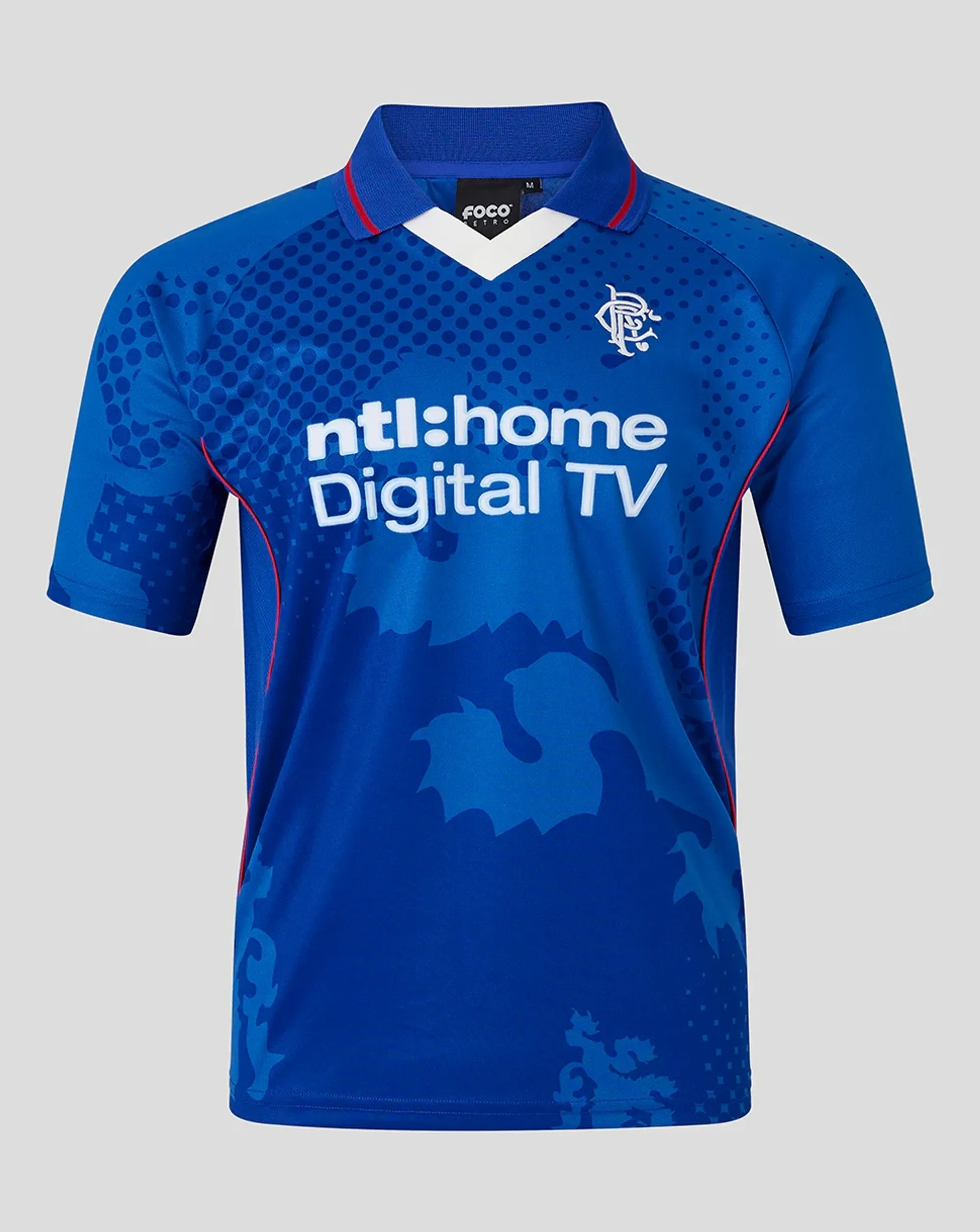 Castore Rangers Unisex Retro 2002-03 Home Shirt