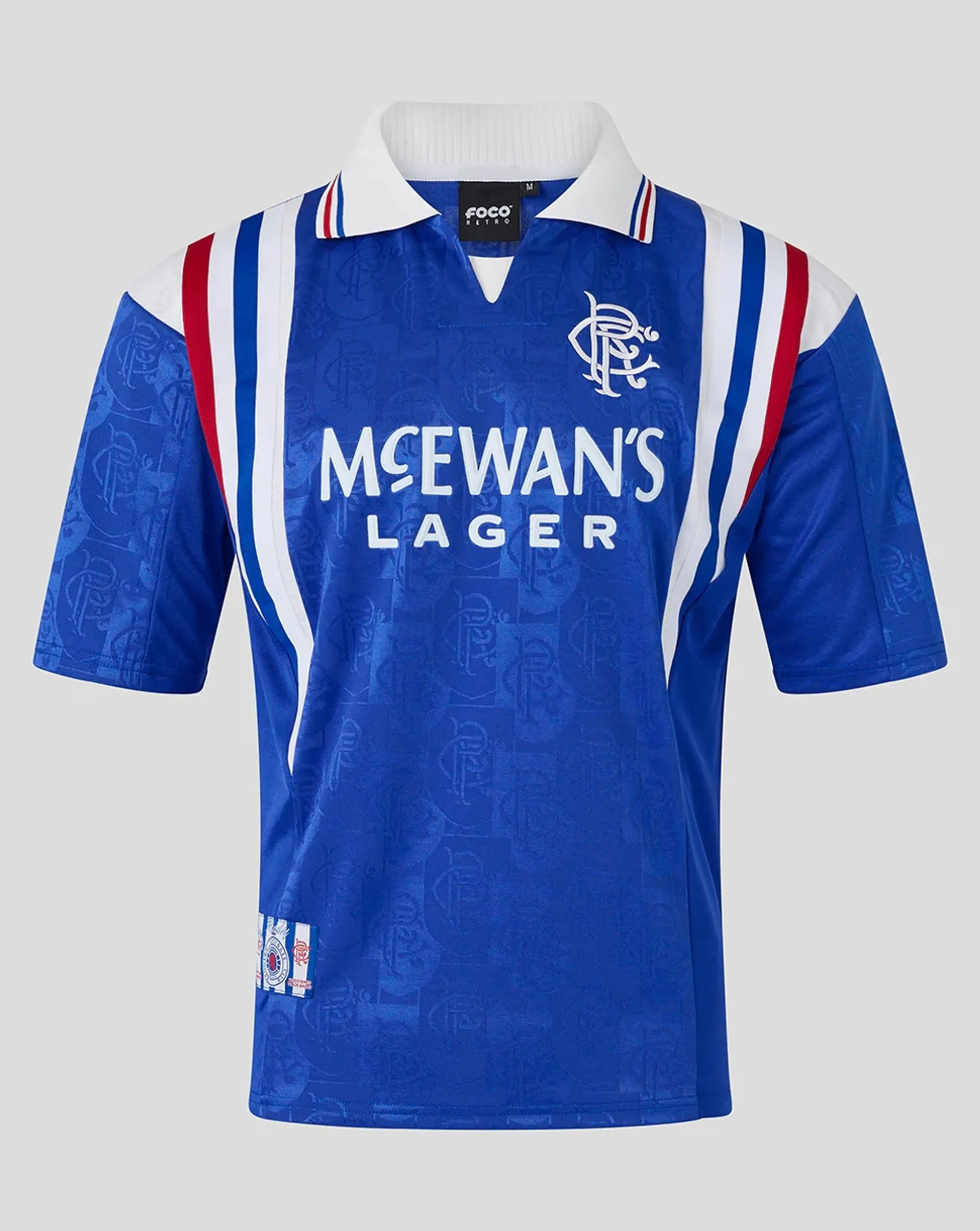 Castore Rangers Unisex Retro 1996-97 Home Shirt