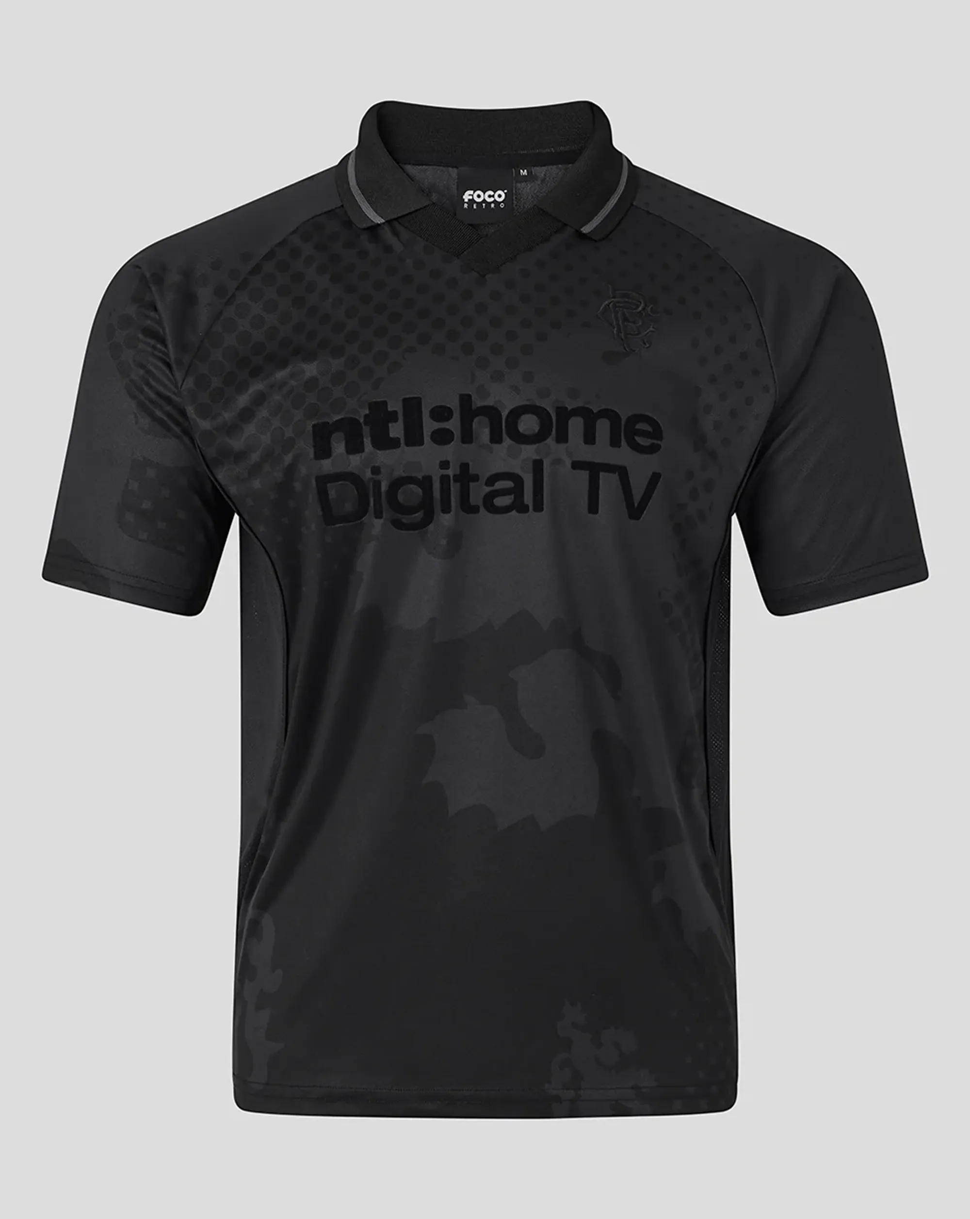 Castore Rangers Unisex Retro 2002-03 Home Blackout Shirt