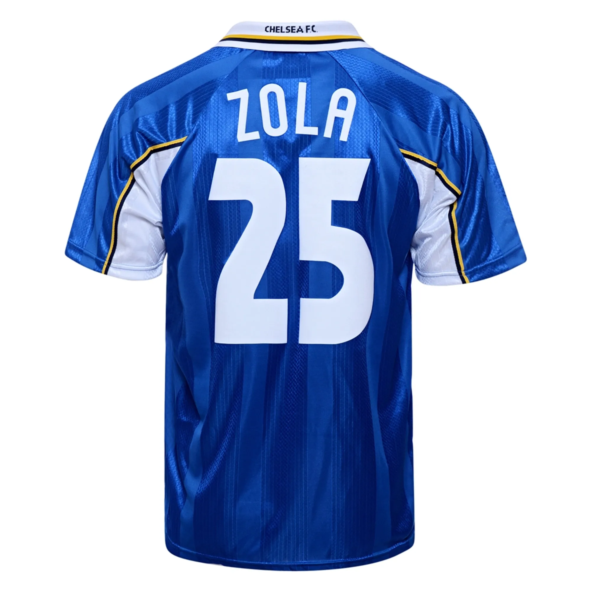 Chelsea 1998 Ecwc Final No25 Zola Shirt