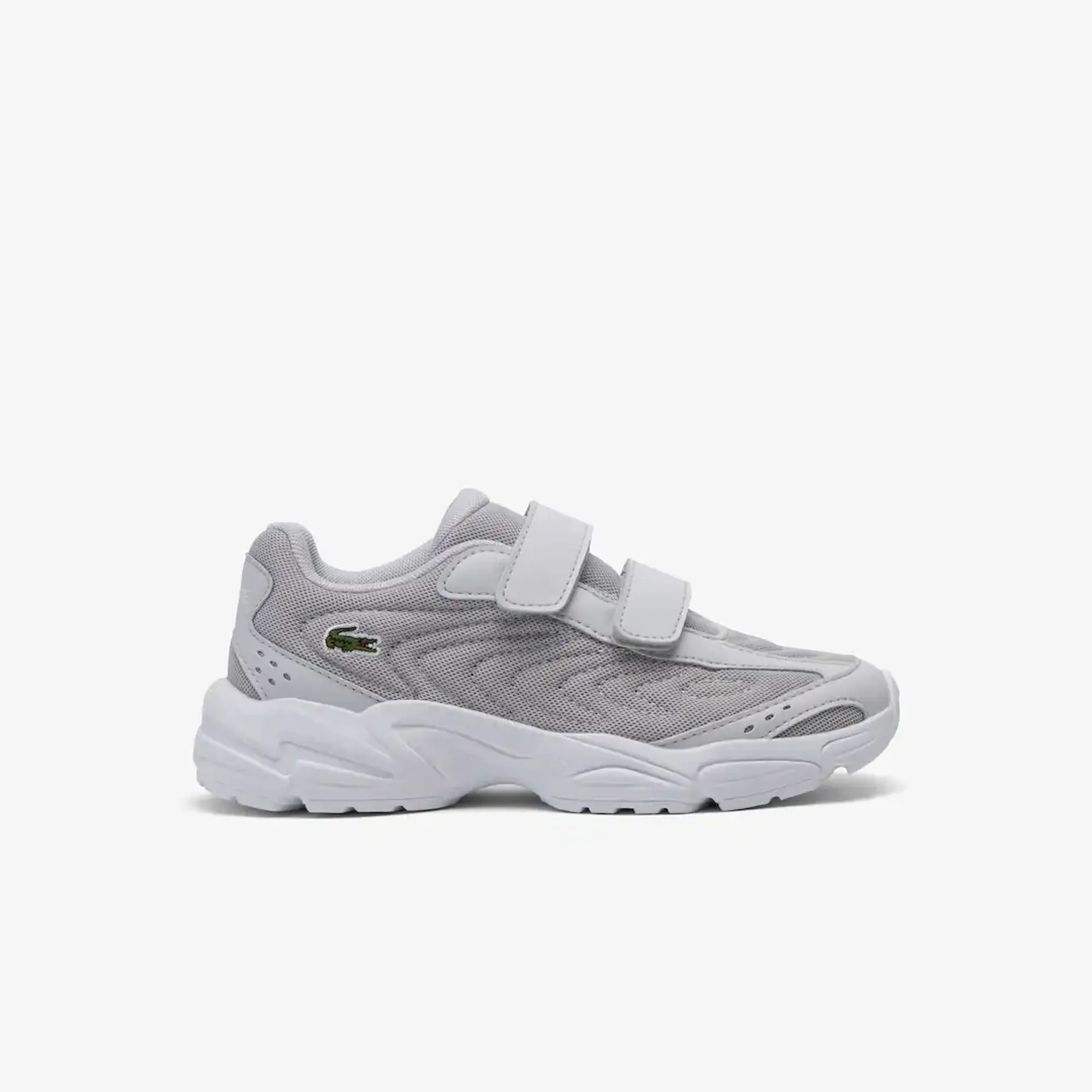 Lacoste Children's Storm 96 2K Lite Sneakers - Light Grey / White