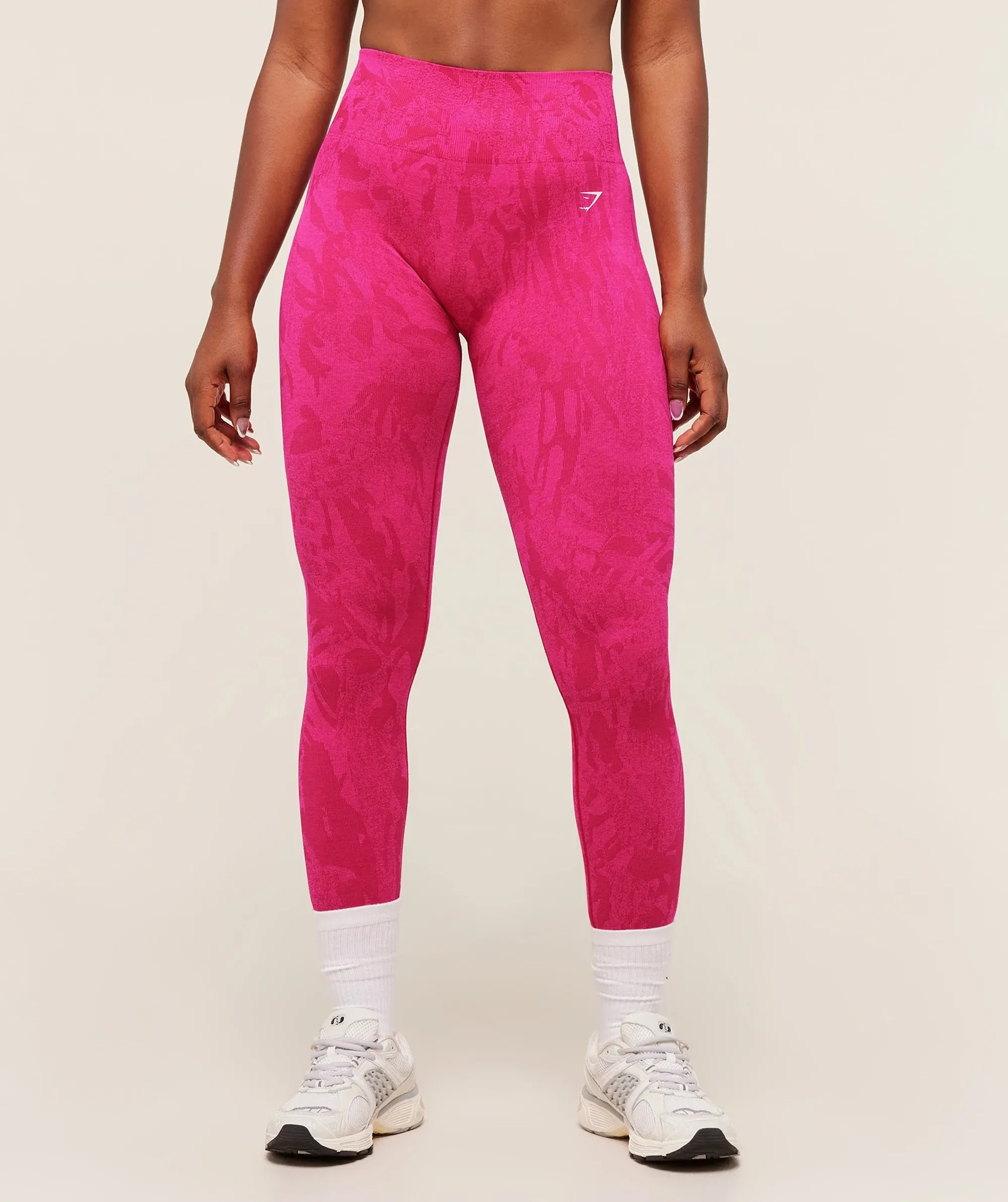  Adapt Camo Seamless Leggings - Build Pink/Energy Pink