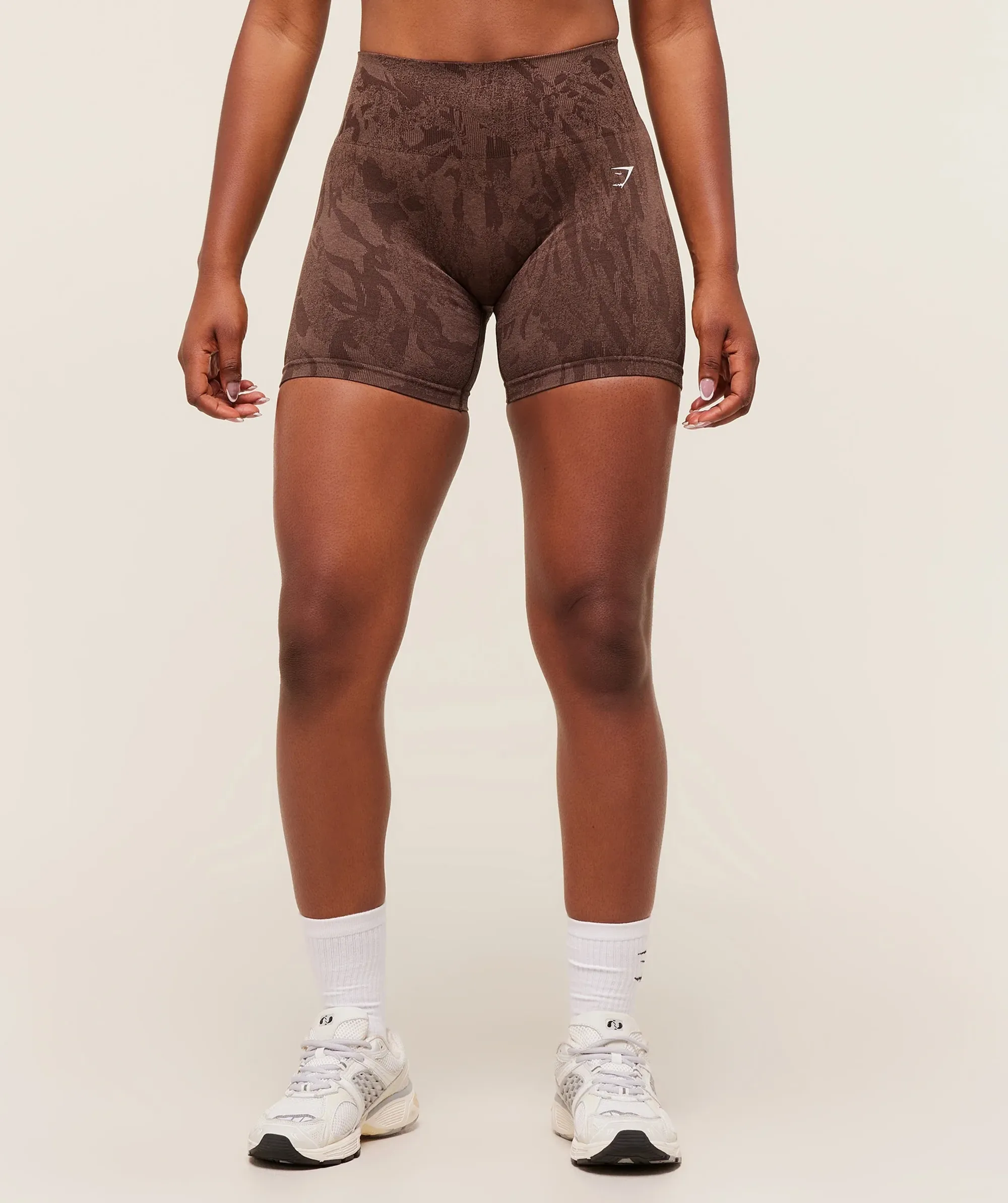  Adapt Camo Seamless Shorts - Archive Brown/Soft Brown