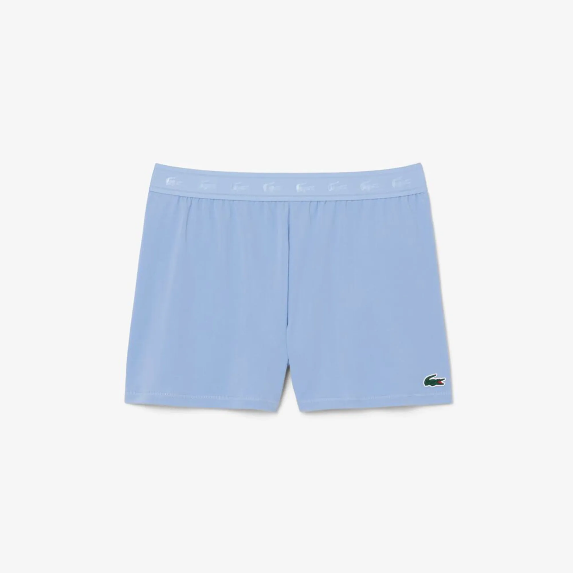 Lacoste Ultra Dry Piqué Sport Shorts - Light Blue