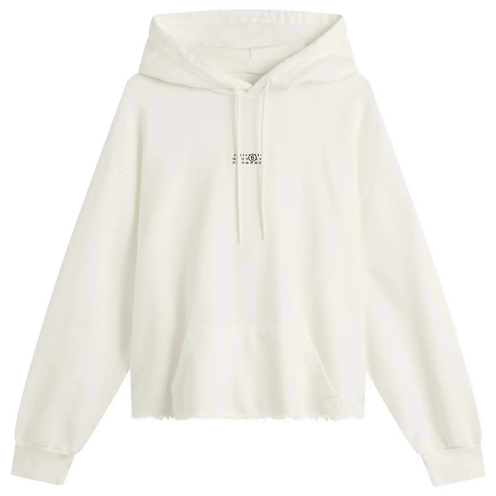 MM6 Maison Margiela Women's Hoodie Off White