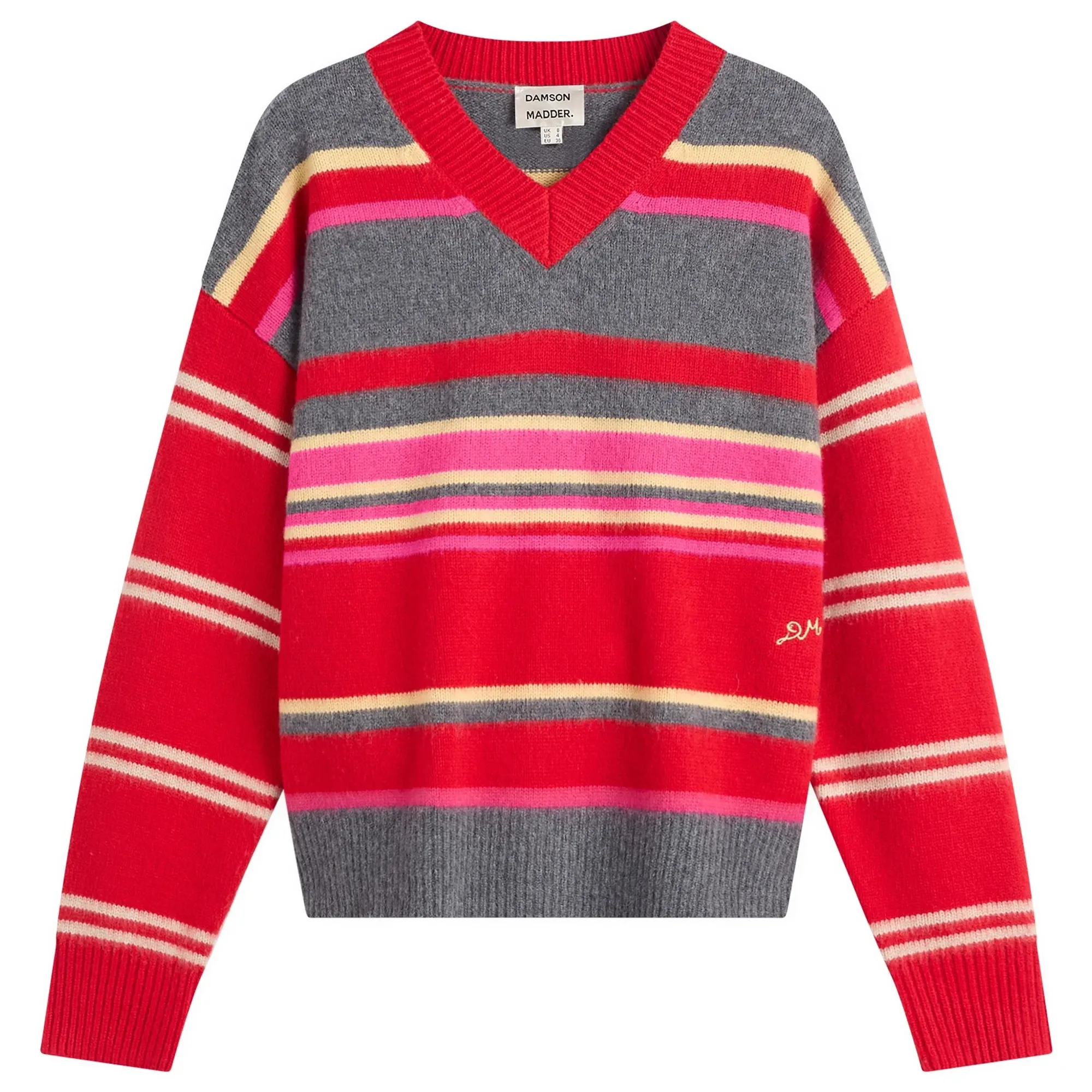 Damson Madder Women's Rene V Jumper Multi