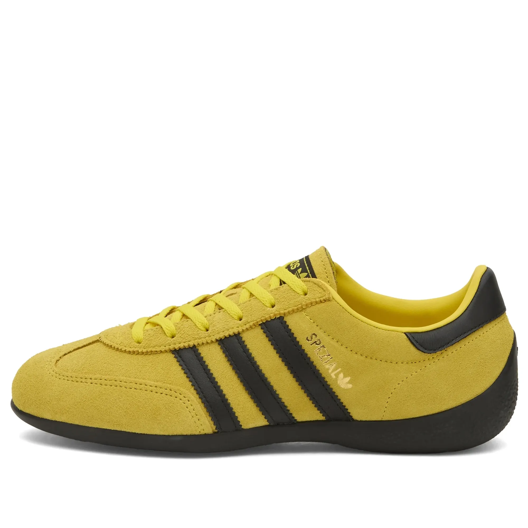 adidas Originals Adidas Women's Handball Spezial Lo Pro Sneakers Yellow/Core Black/Gold Metallic