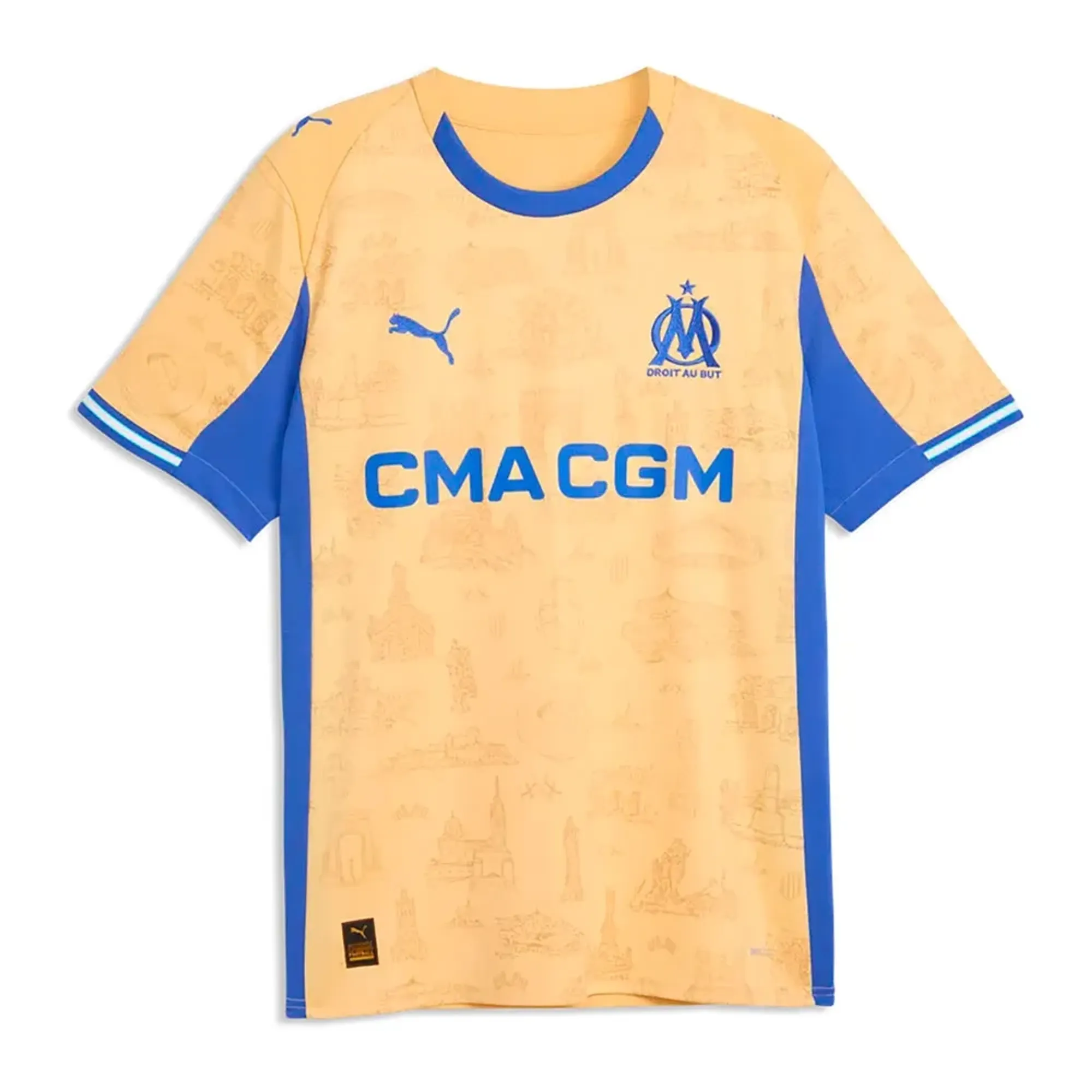 PUMA Olympique De Marseille Special Edition Jersey Men, Royal Blue