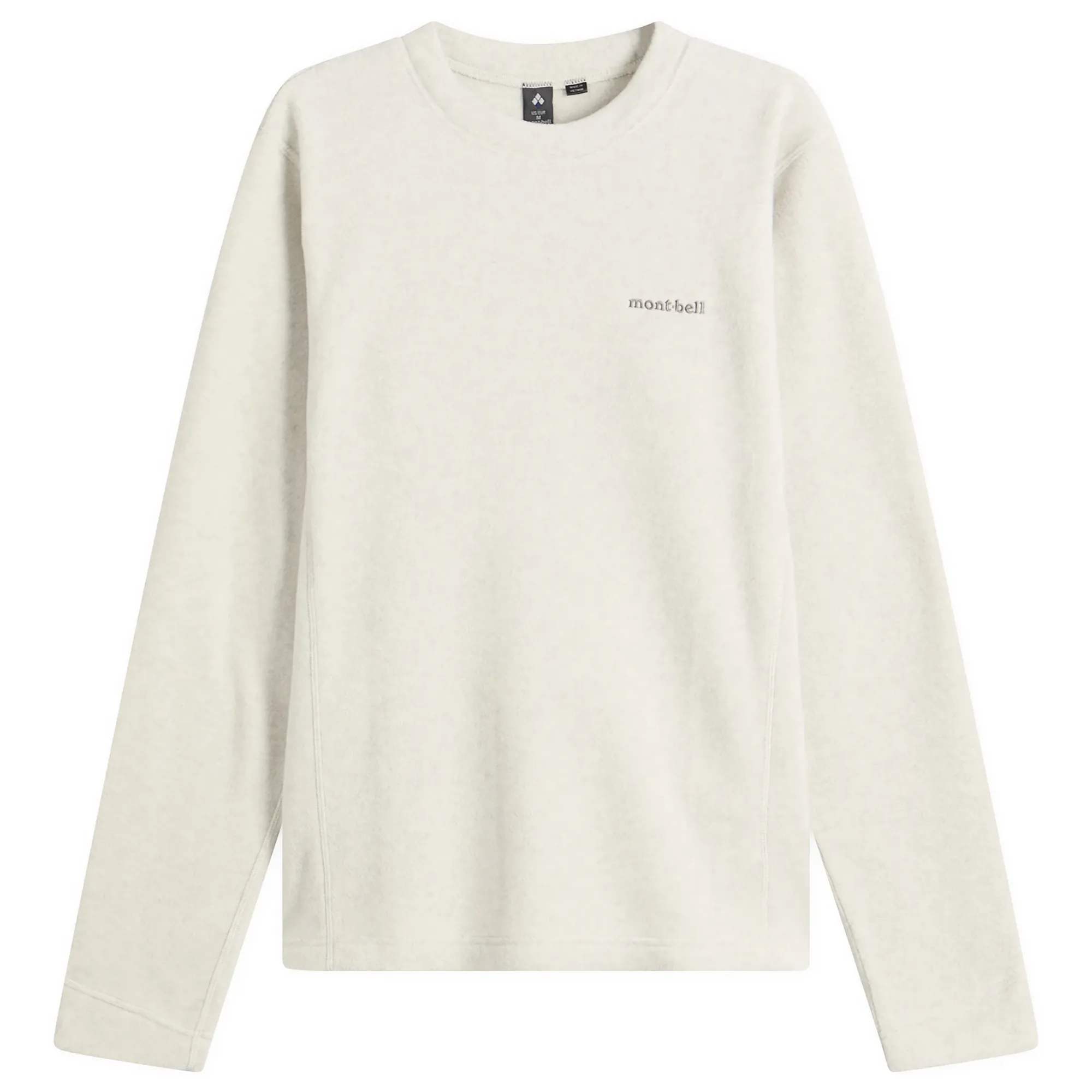 Montbell Men's Climaplus 100 Lite Sweatshirt Ivory