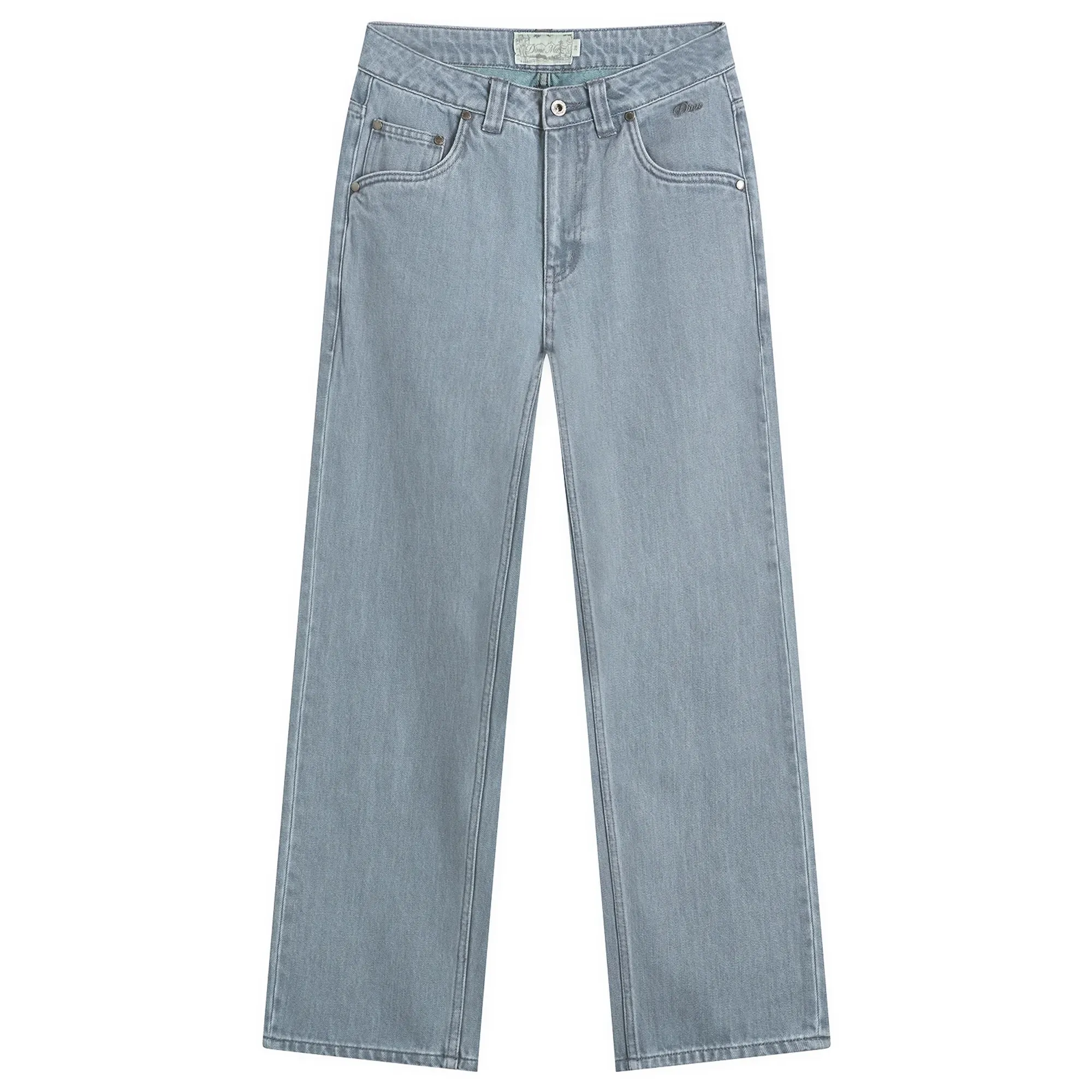 Dime Women's Relaxed Denim Pants Steel Blue