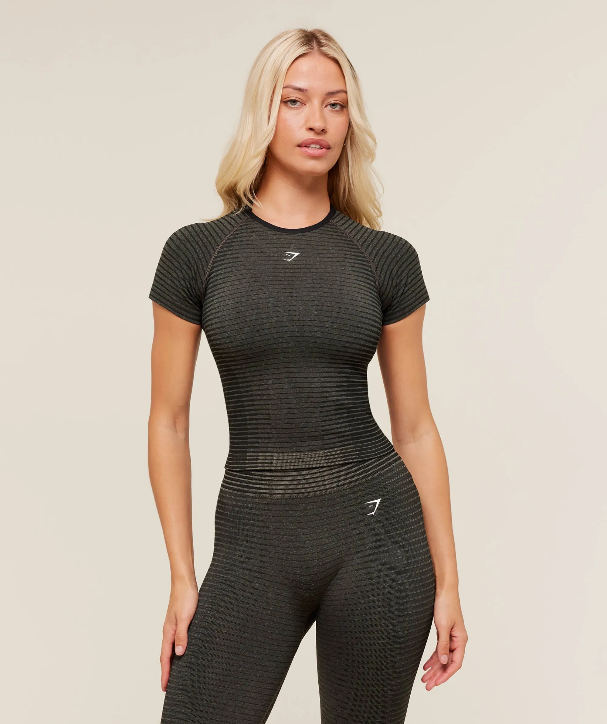  Sport Seamless T-Shirt - Camo Brown/Black