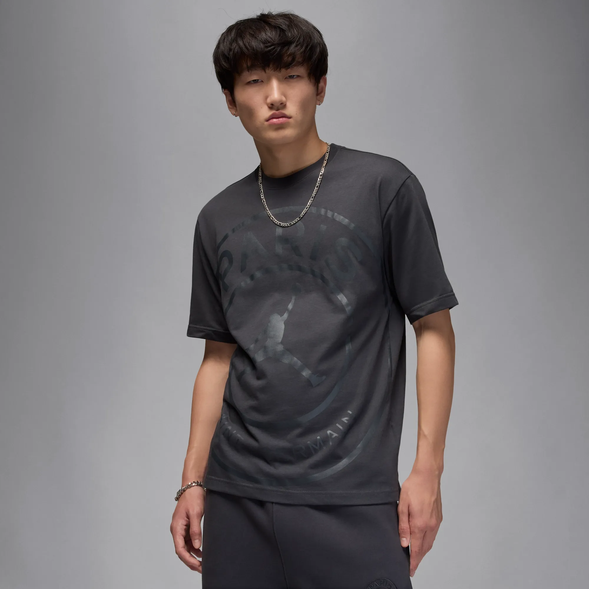 Nike Jordan Nike Paris Saint-Germain Men's T-Shirt - Grey