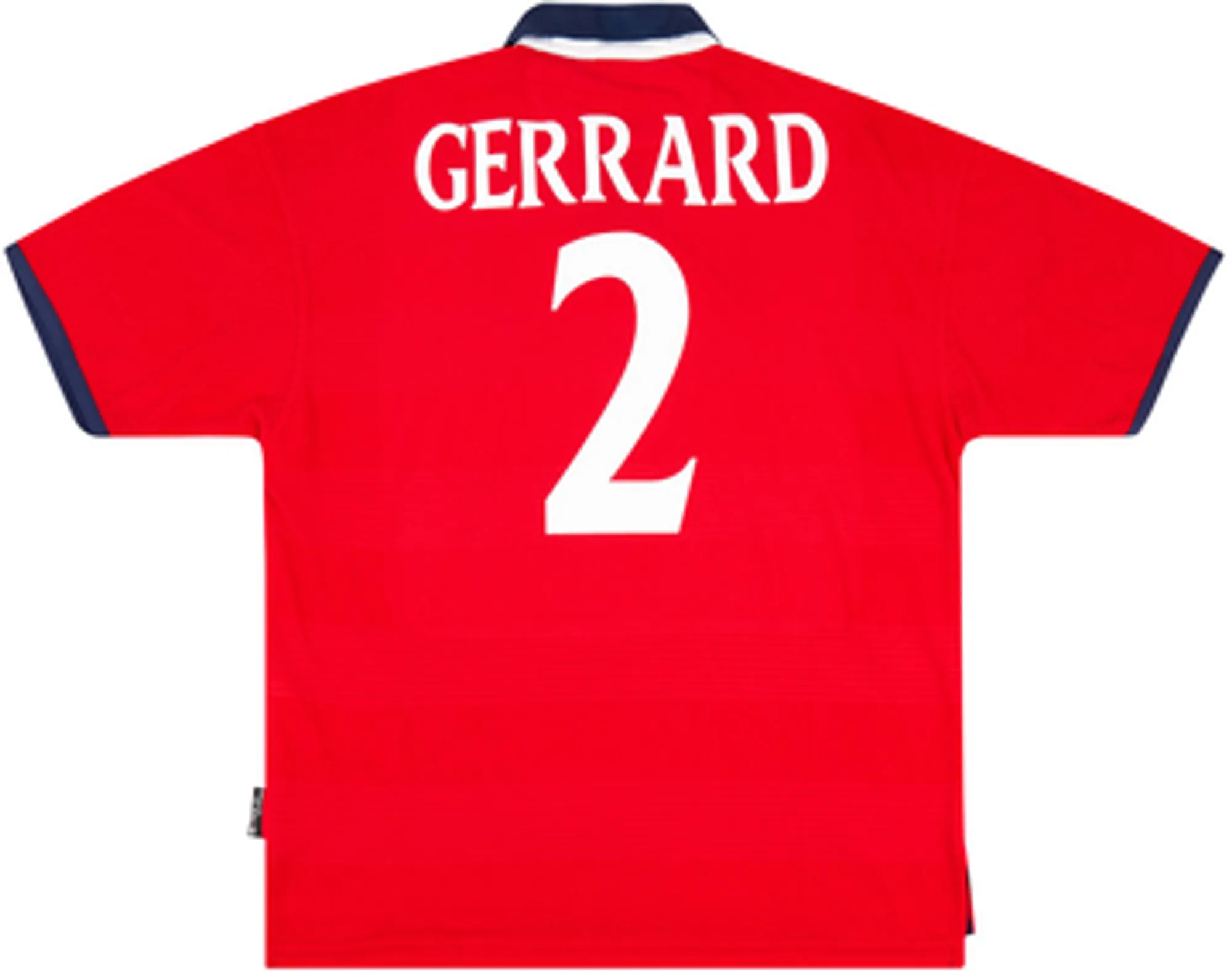 1999-01 England Away Shirt Gerrard #2EXXL