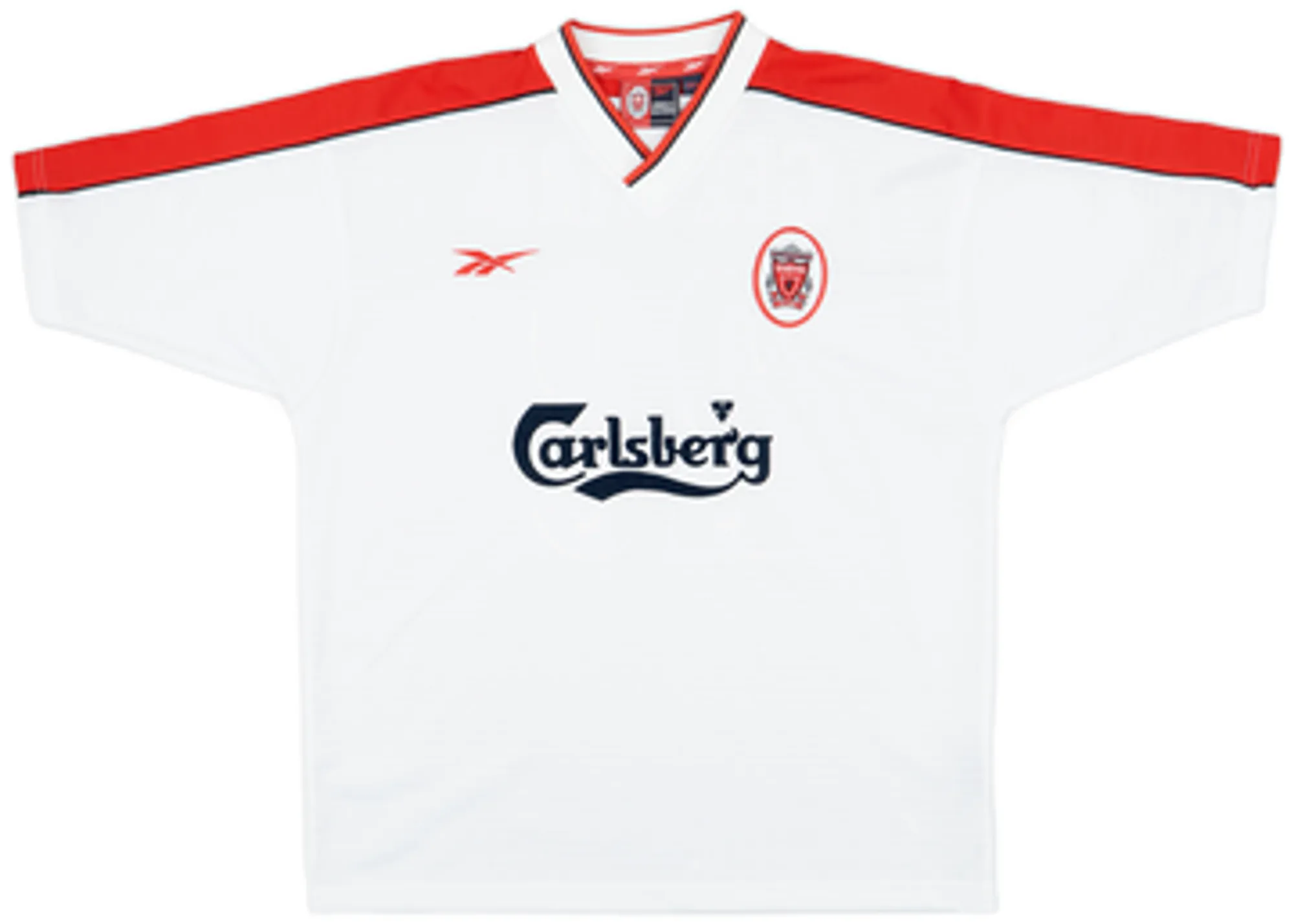 1998-99 Liverpool Away Shirt Gerrard #28EL