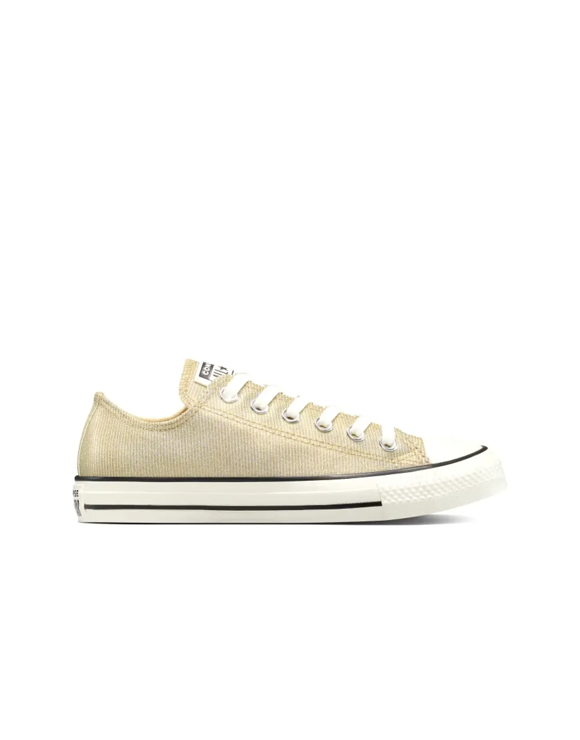 Converse Chuck Taylor All Star Sparkle In Last Straw/Egret/Black-Brown