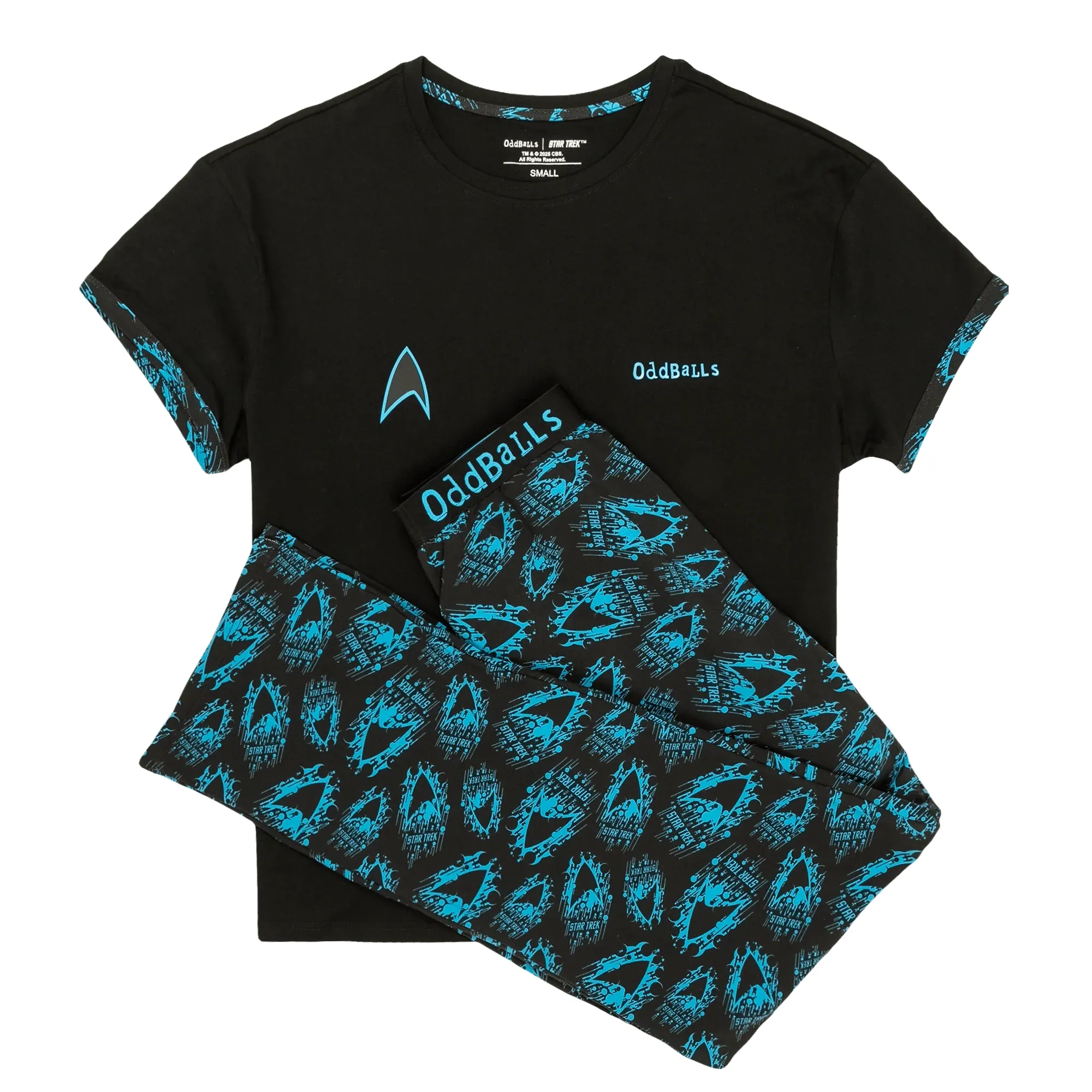 Star Trek Chevron - Women's Long Pyjamas Set (T-Shirt & Trousers)