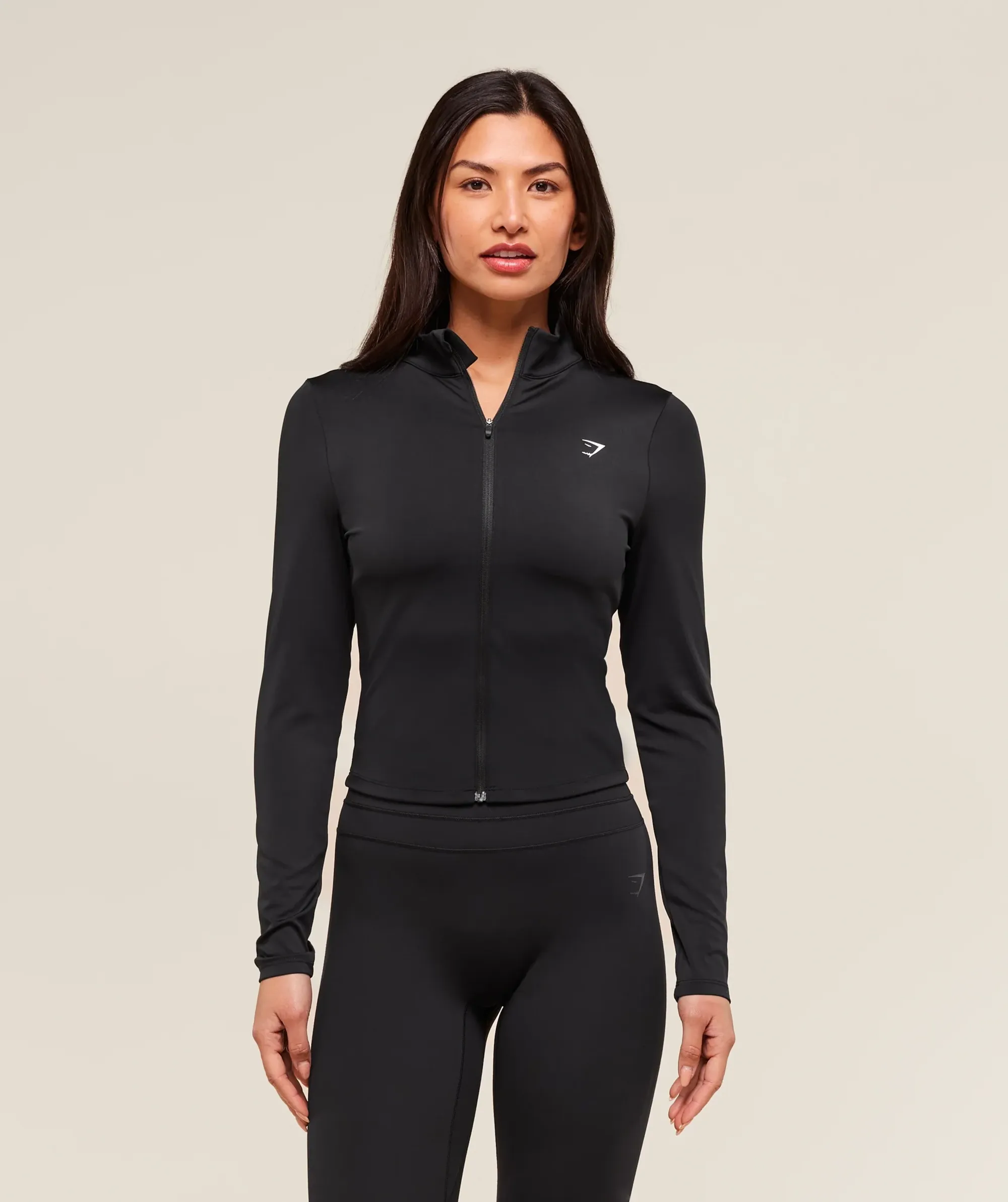  Training Zip Up Jacket - Black
