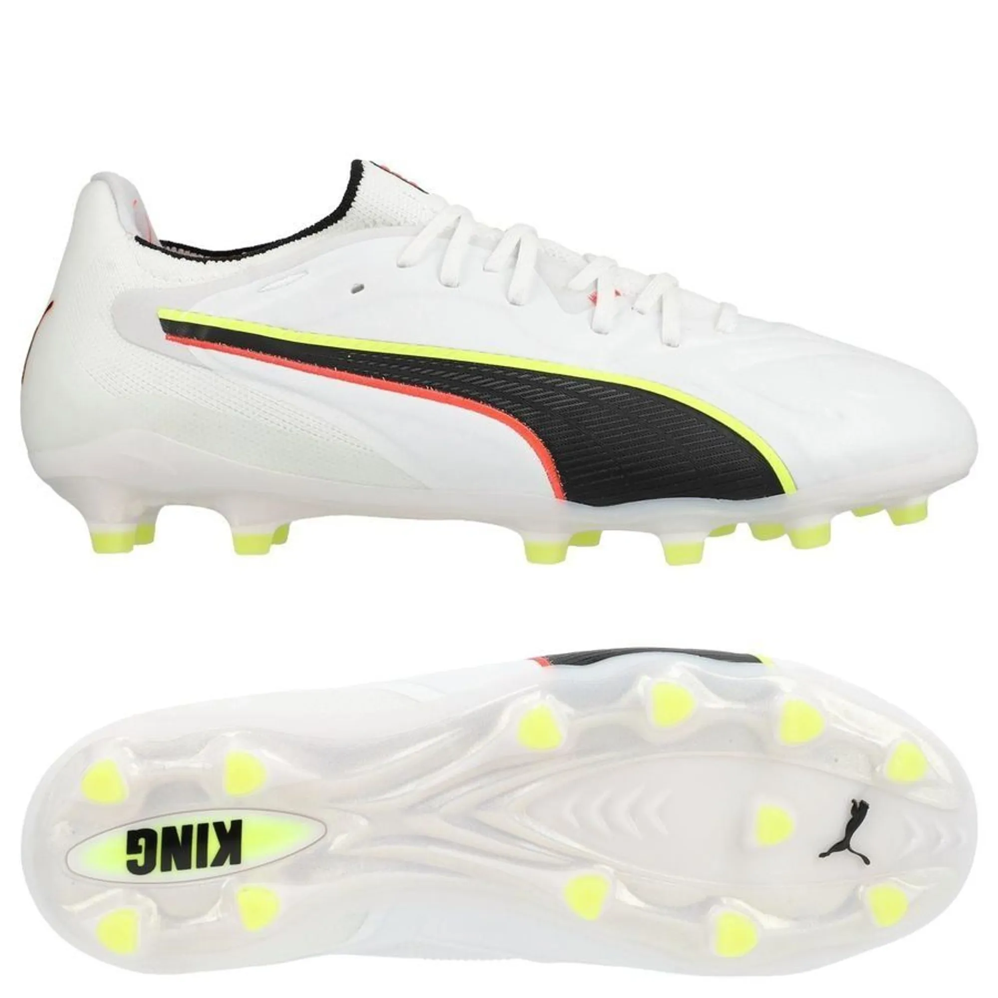 Puma King 20 Ultimate Fg/Ag Unleashed - ['White']
