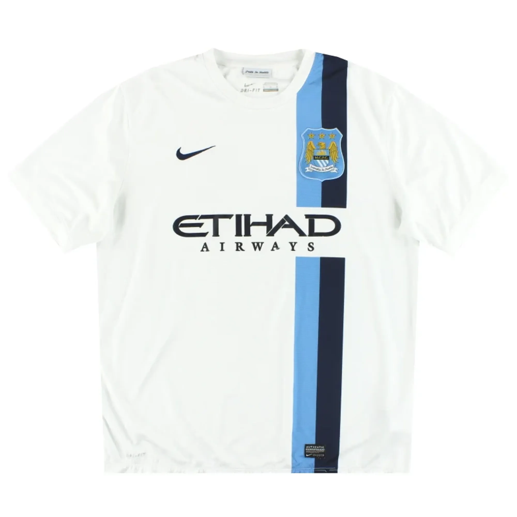 2013-14 Manchester City Nike Third Shirt XL - Manchester City / Excellent 