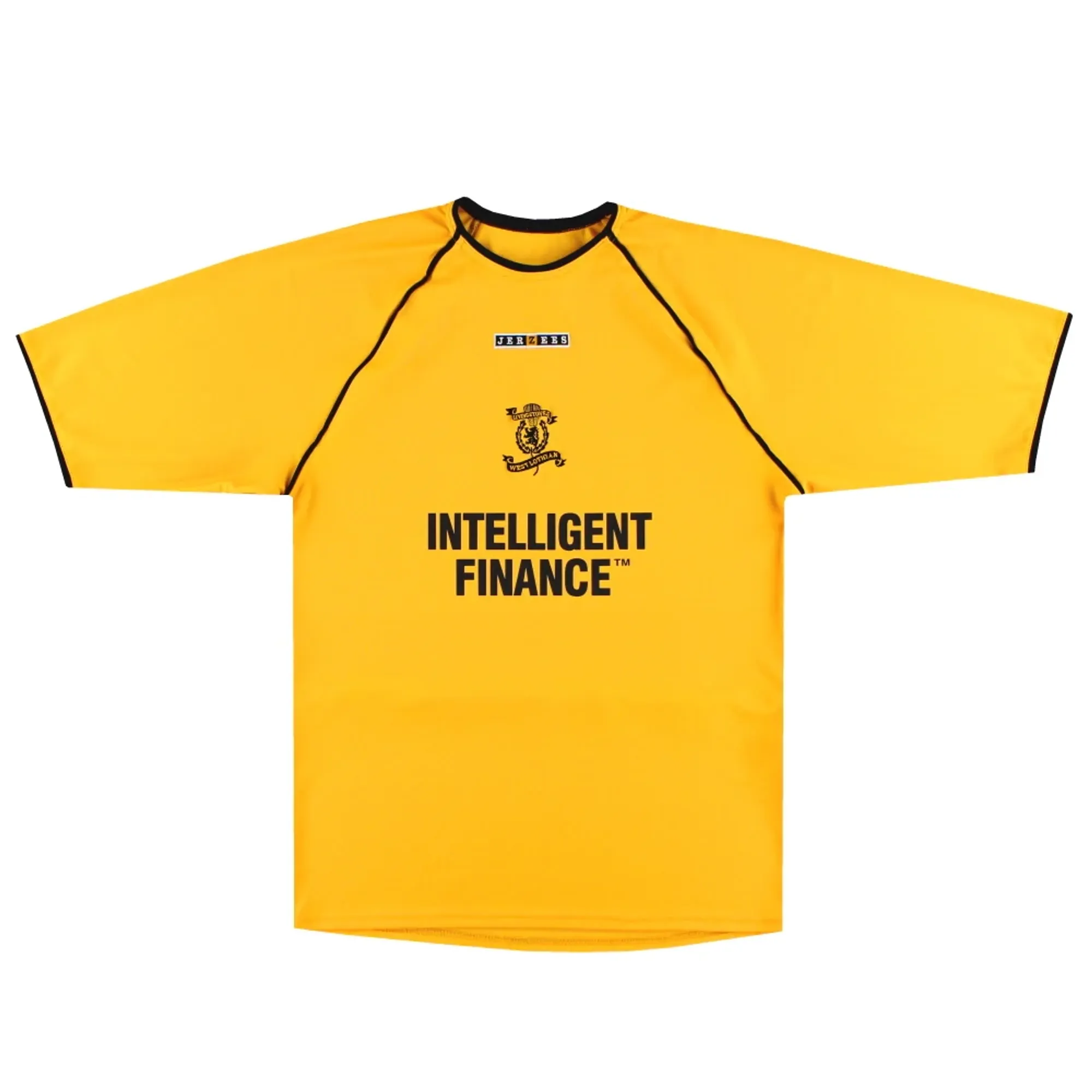 2003-04 Livingston Home Shirt M - Other Scottish Clubs / Excellent 